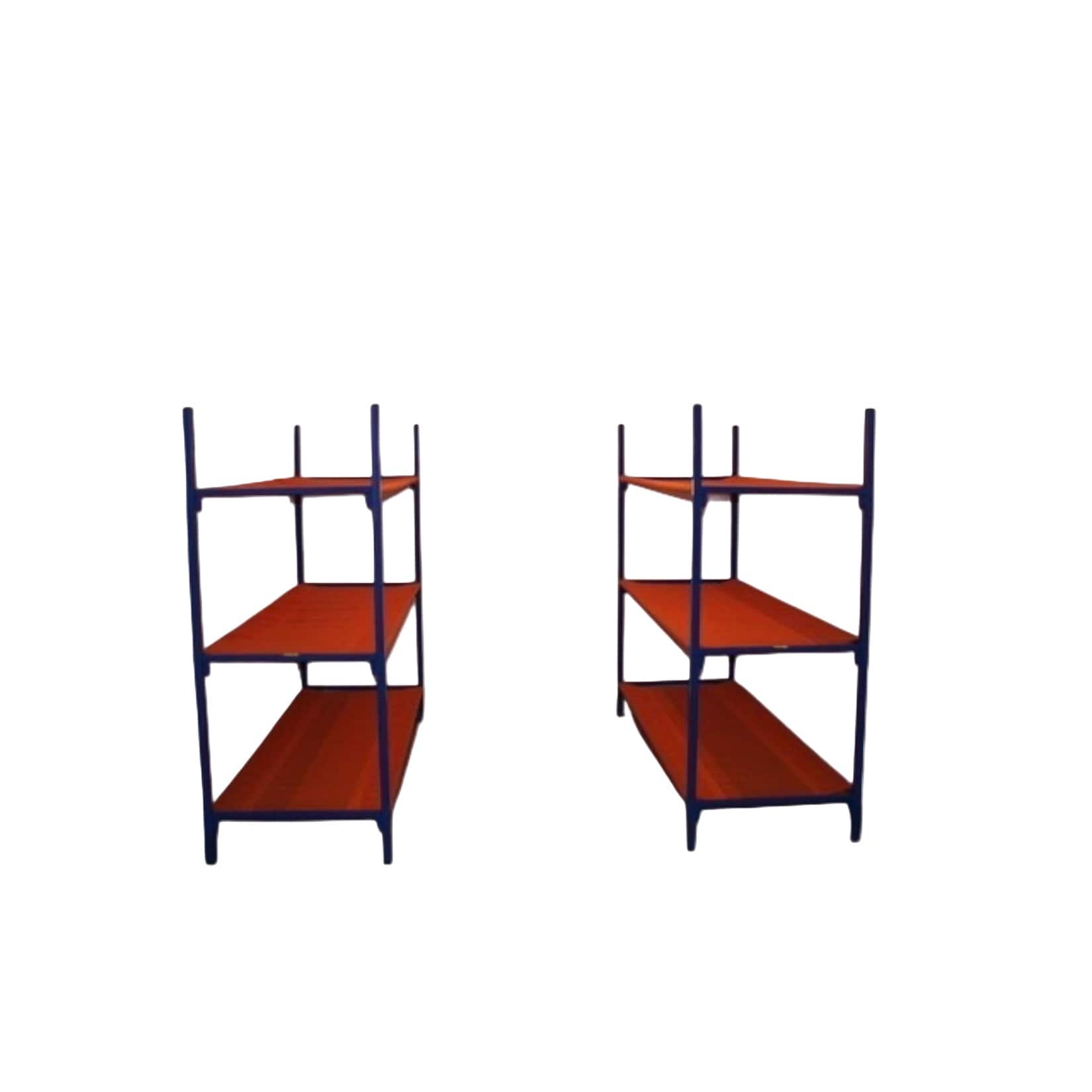 BSSD Defence 3-Etagenbett für 6 Personen, Blau-Orange
