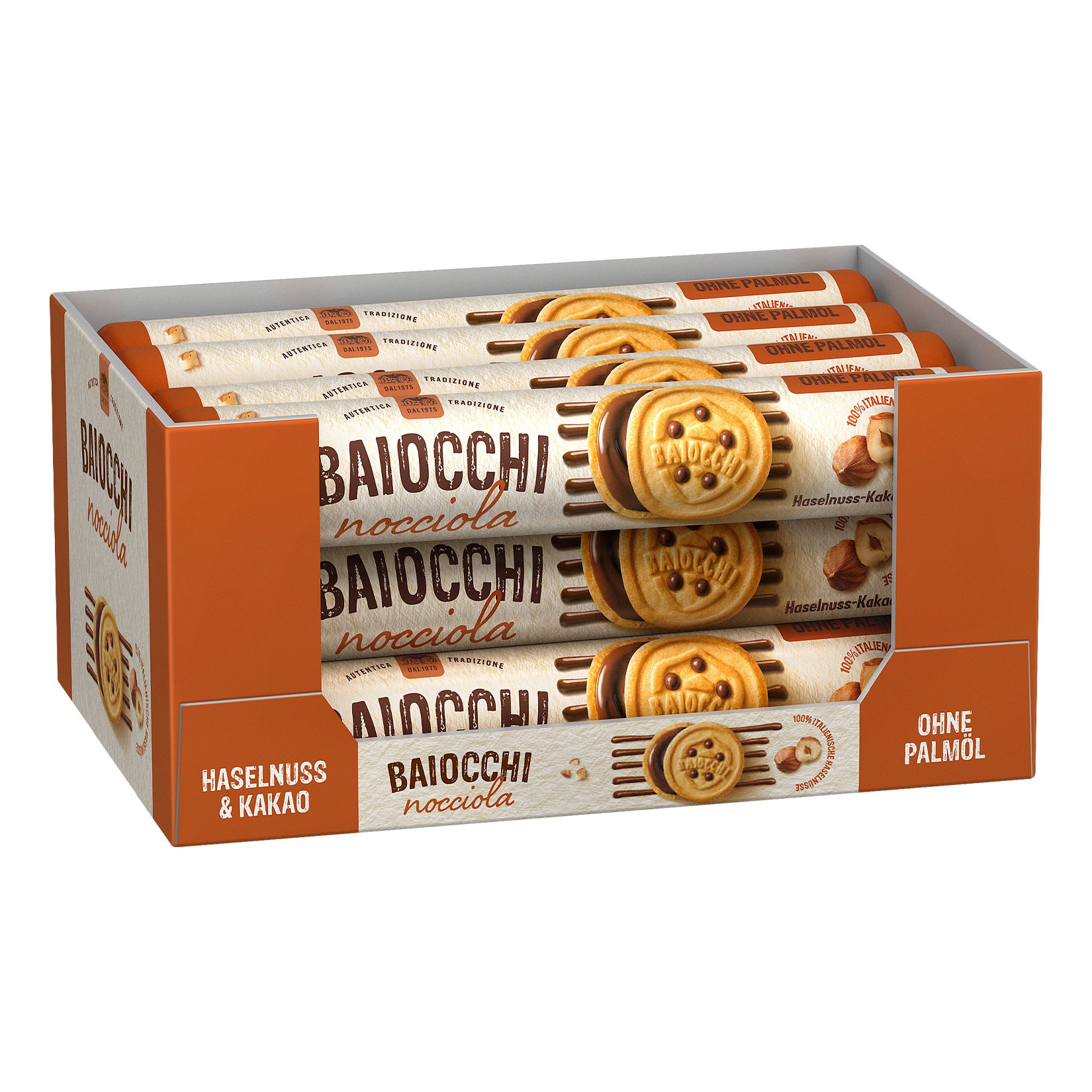 Baiocchi Nocciola 168g, 12er Pack - Bild 1