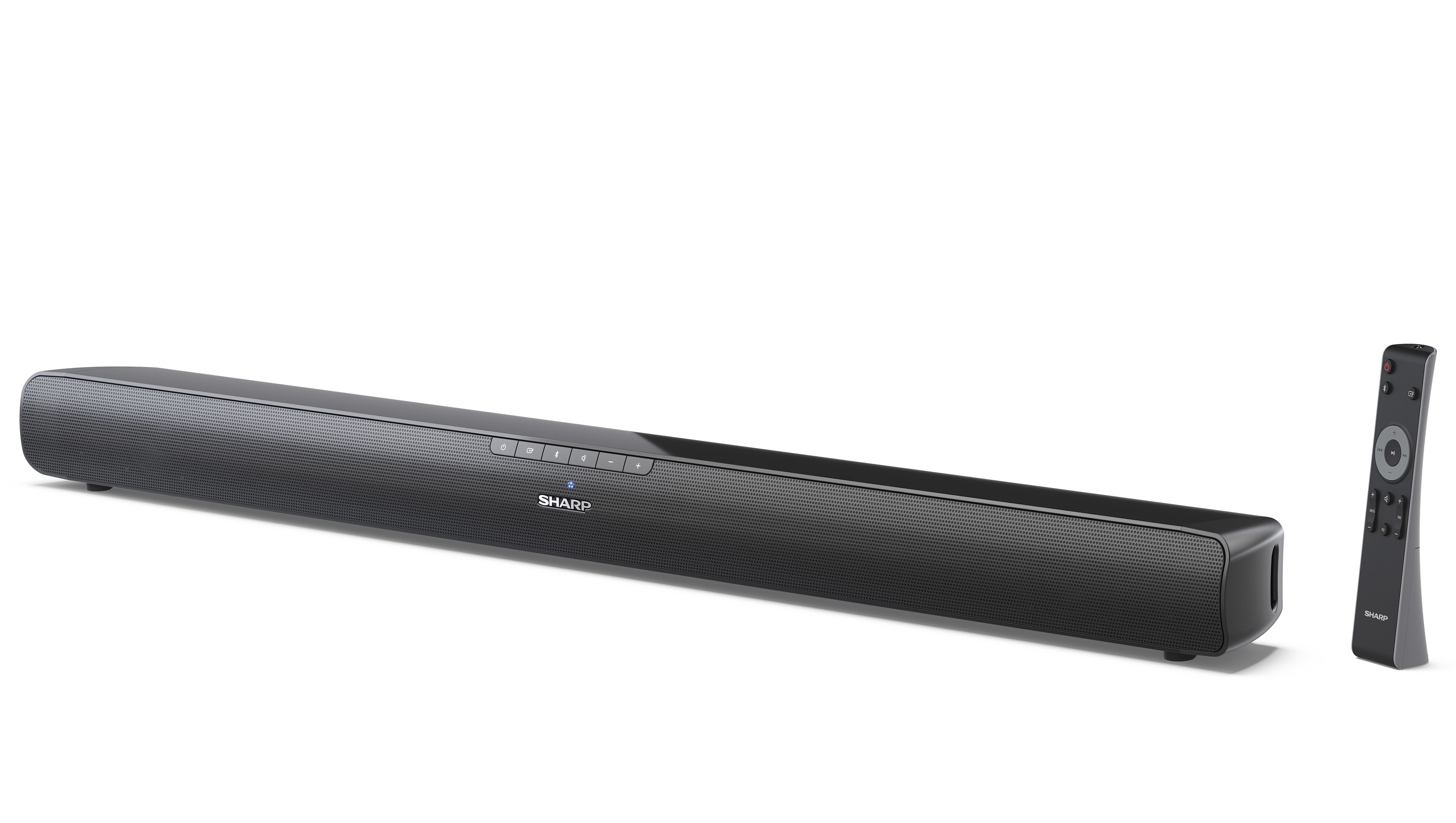 Sharp HT-SB100 2.0 TV Soundbar mit Bluetooth und 75 Watt Ausgangsleistung, 80 cm, schwarz - Bild 1