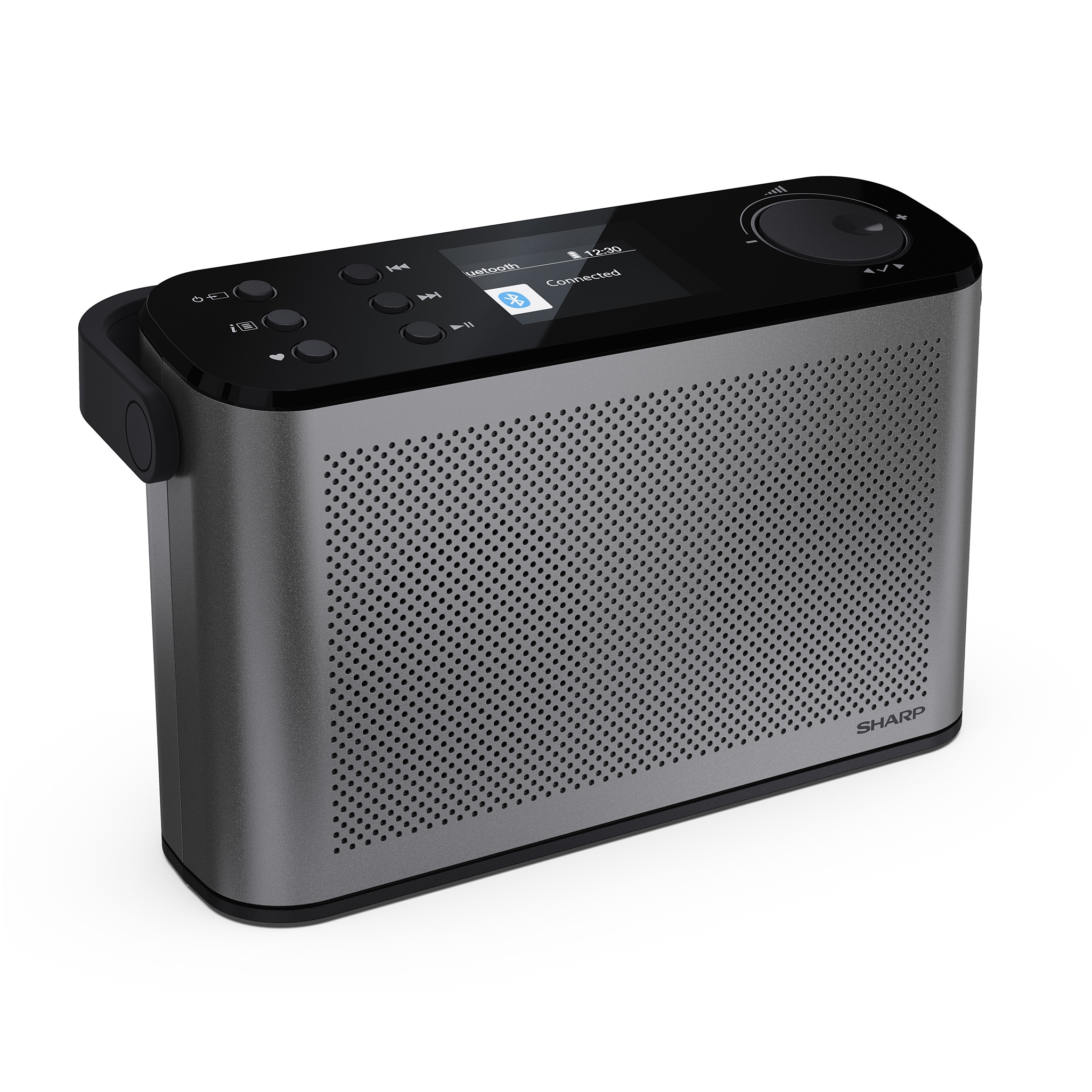 Sharp XL-B517D Kompaktanlage mit CD-Player DAB+ Digitalradio Bluetooth USB Stereoanlage, schwarz - Bild 1