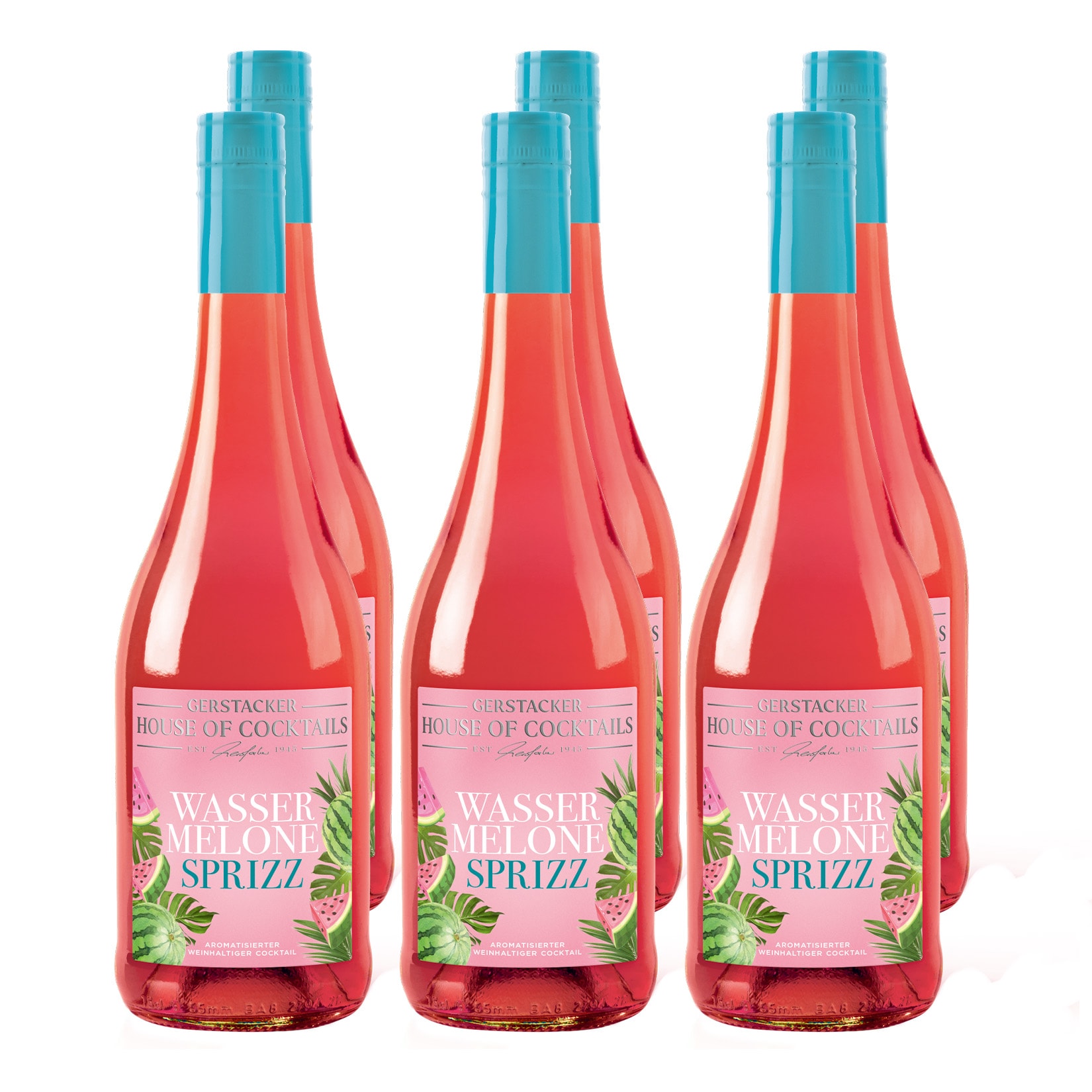 Gerstacker Wassermelone Sprizz 5,0 % vol 6 x 0,75 Liter - Bild 1