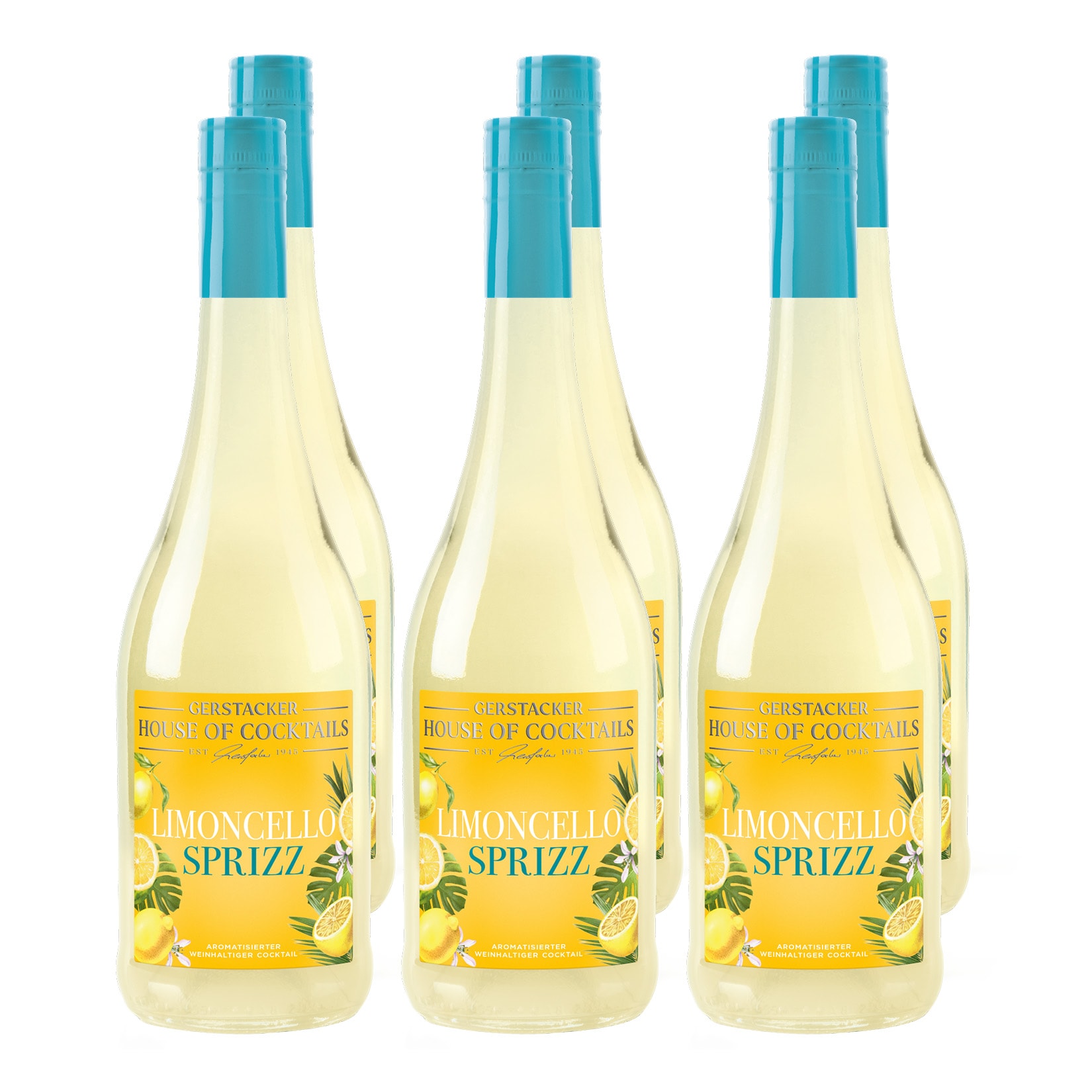 Gerstacker Limoncello Sprizz 5,0 % vol 6 x 0,75 Liter - Bild 1