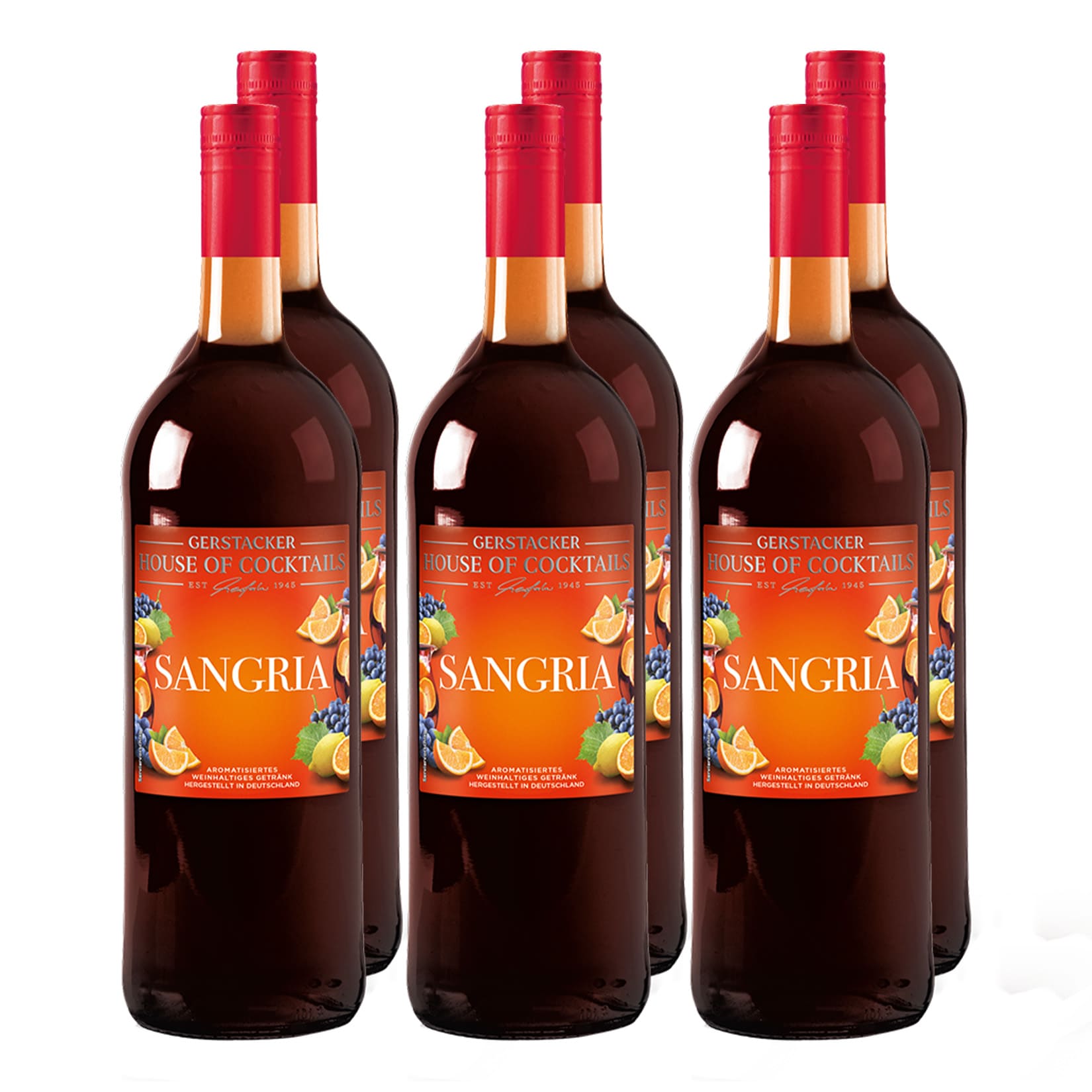Gerstacker Sangria 7,0 % vol 6 x 0,75 Liter - Bild 1
