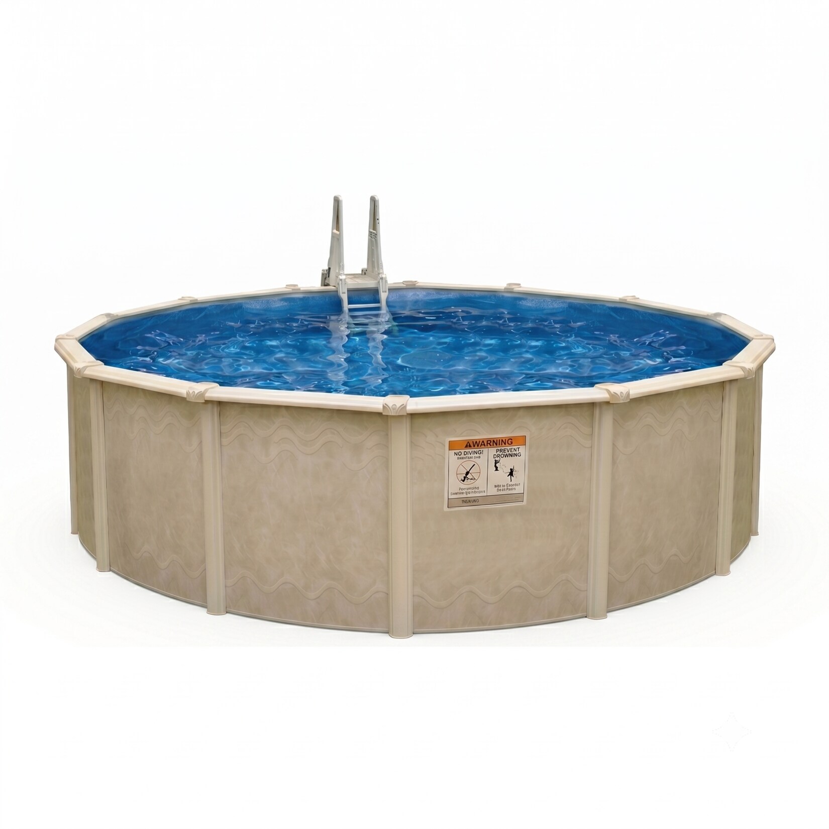 Stahlwandpool "Century" Rund 5,50 m, Tiefe 1,32 m (DeLuxe Set)