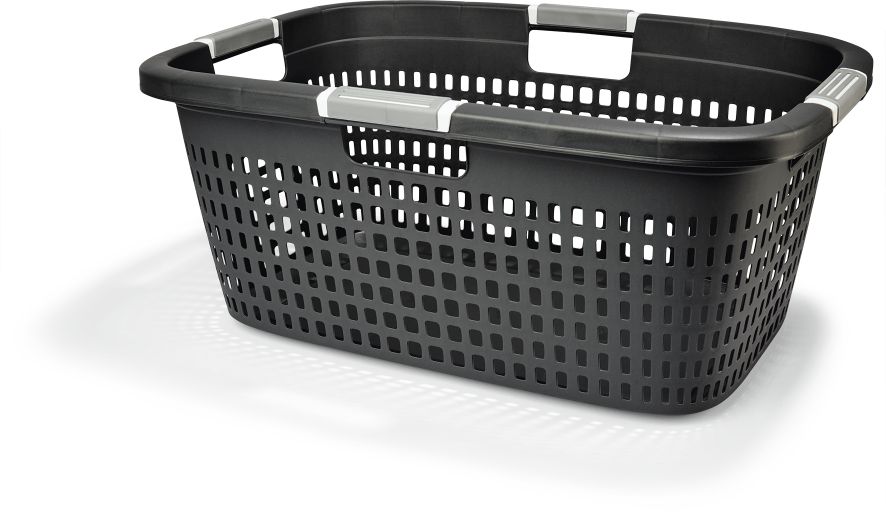Recycling W&auml;schekorb anthrazit - Bild 1