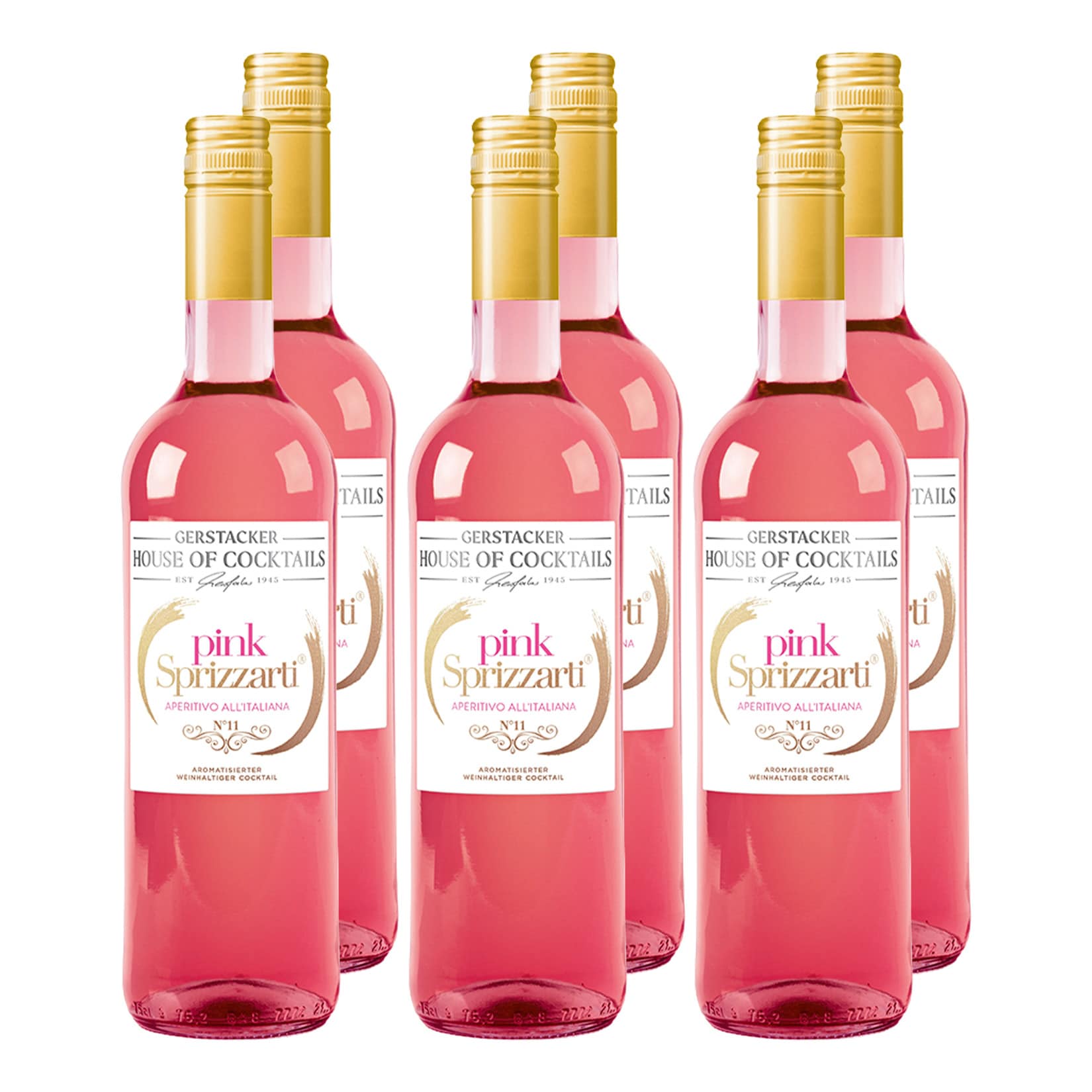 Gerstacker Pink Sprizzati 5,0 % vol 6 x 0,75 Liter - Bild 1