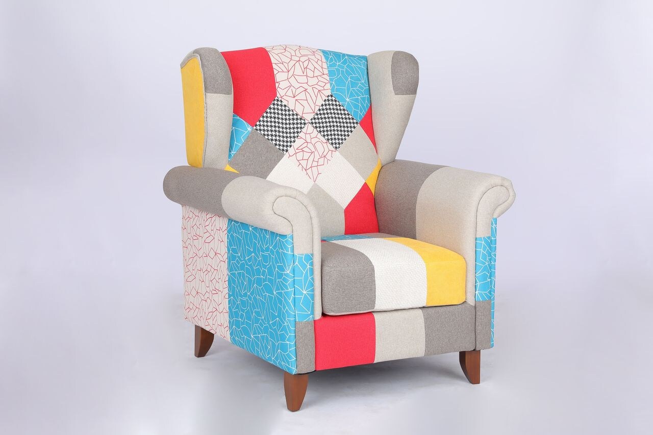 Polstersessel Loretta, ca. 86 x 81 x 105 cm – Bunt