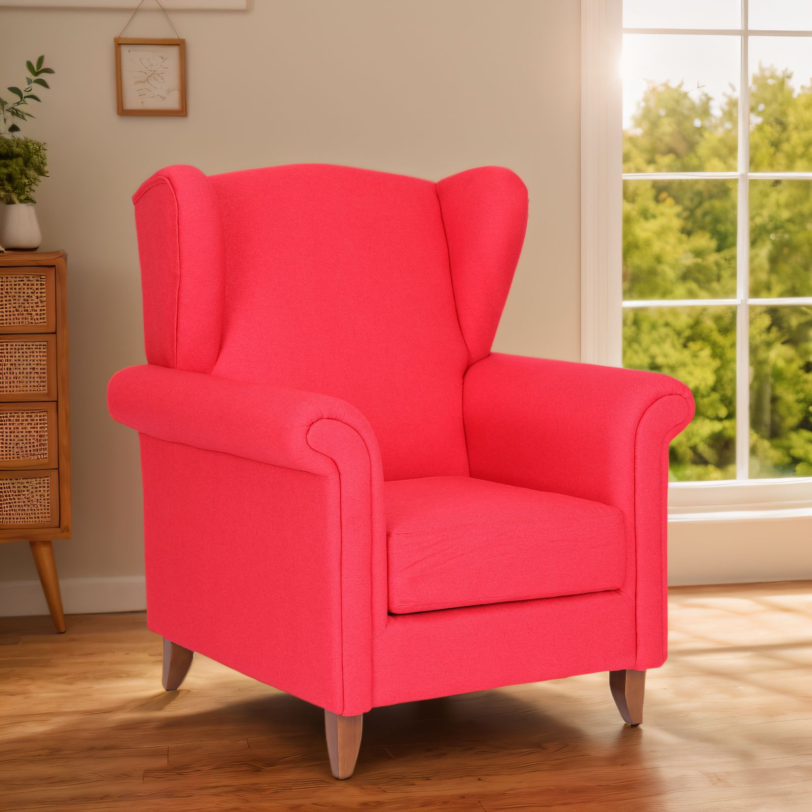 Polstersessel Loretta, ca. 86 x 81 x 105 cm &ndash; Rosa - Bild 1