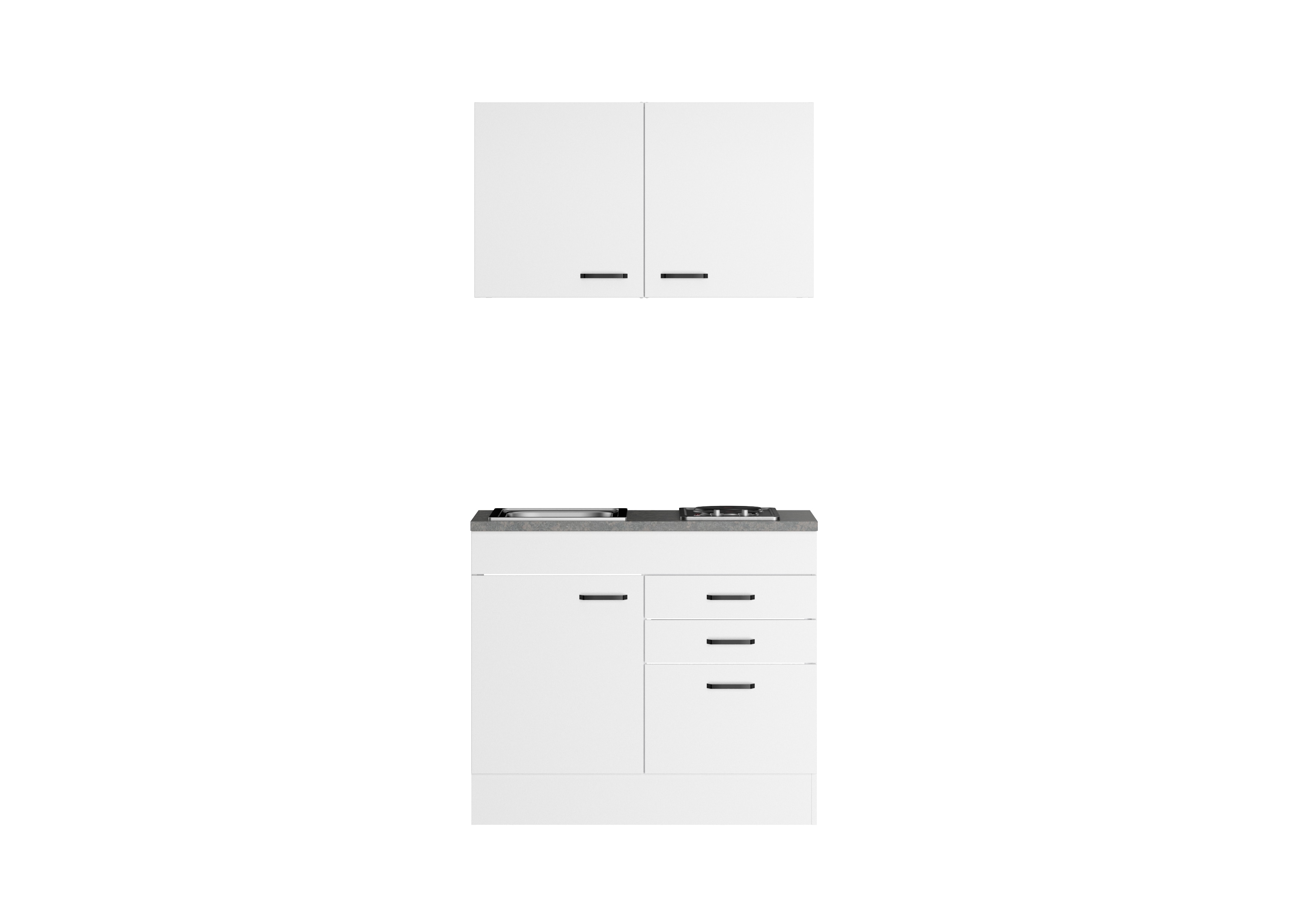 OPTIFIT Bonn214 Minik&uuml;che 100 cm - Bild 1