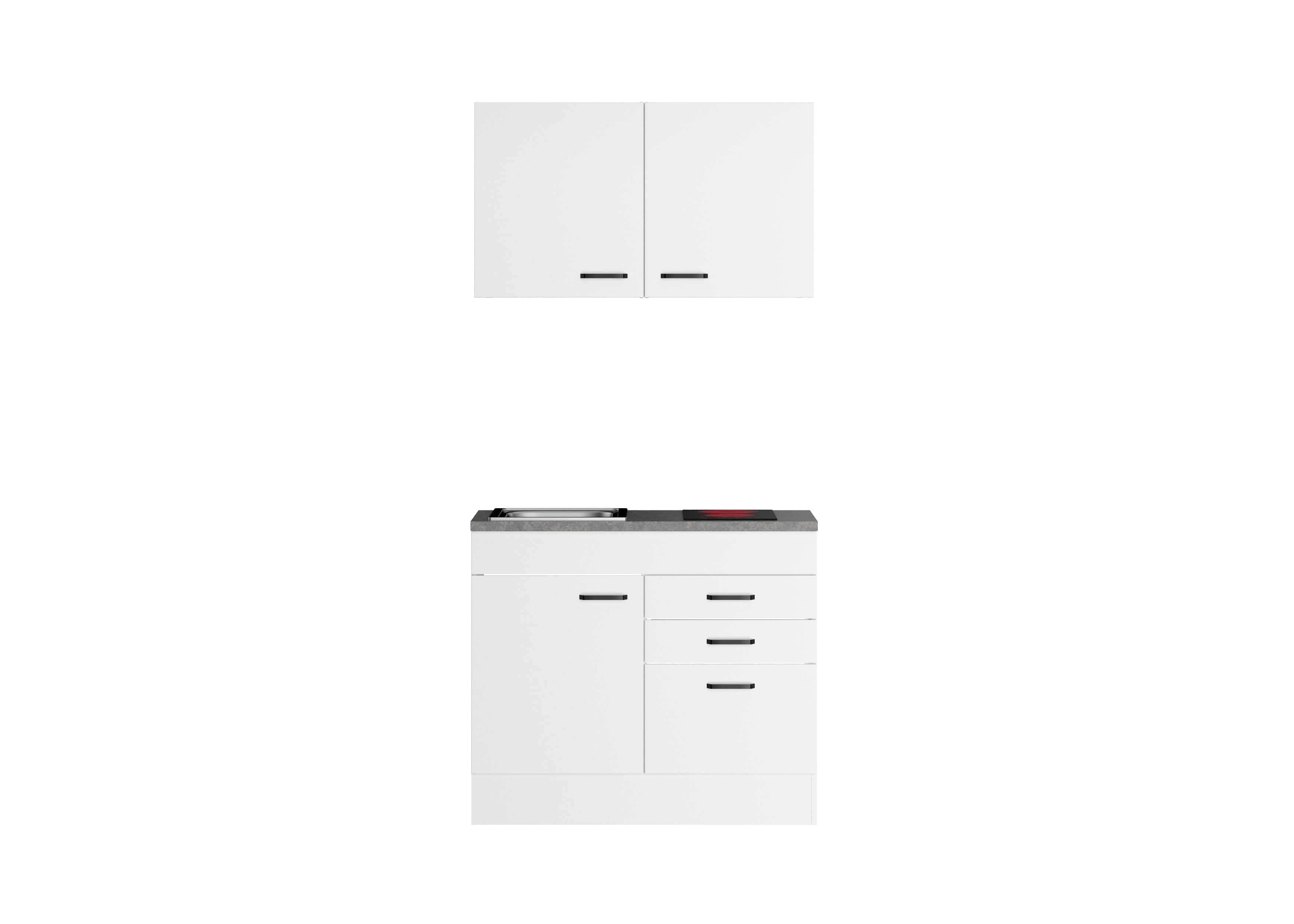 OPTIFIT Bonn214 Minik&uuml;che 100 cm - Bild 1
