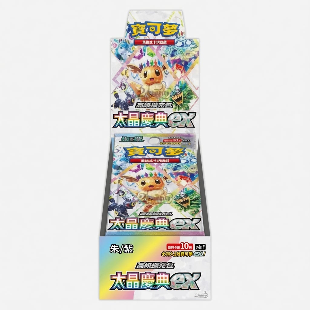 Pok&eacute;mon TCG &bdquo;Terestal Festival ex&ldquo; (SV8a) &ndash; High Class Booster Display - Japanisch - Bild 1