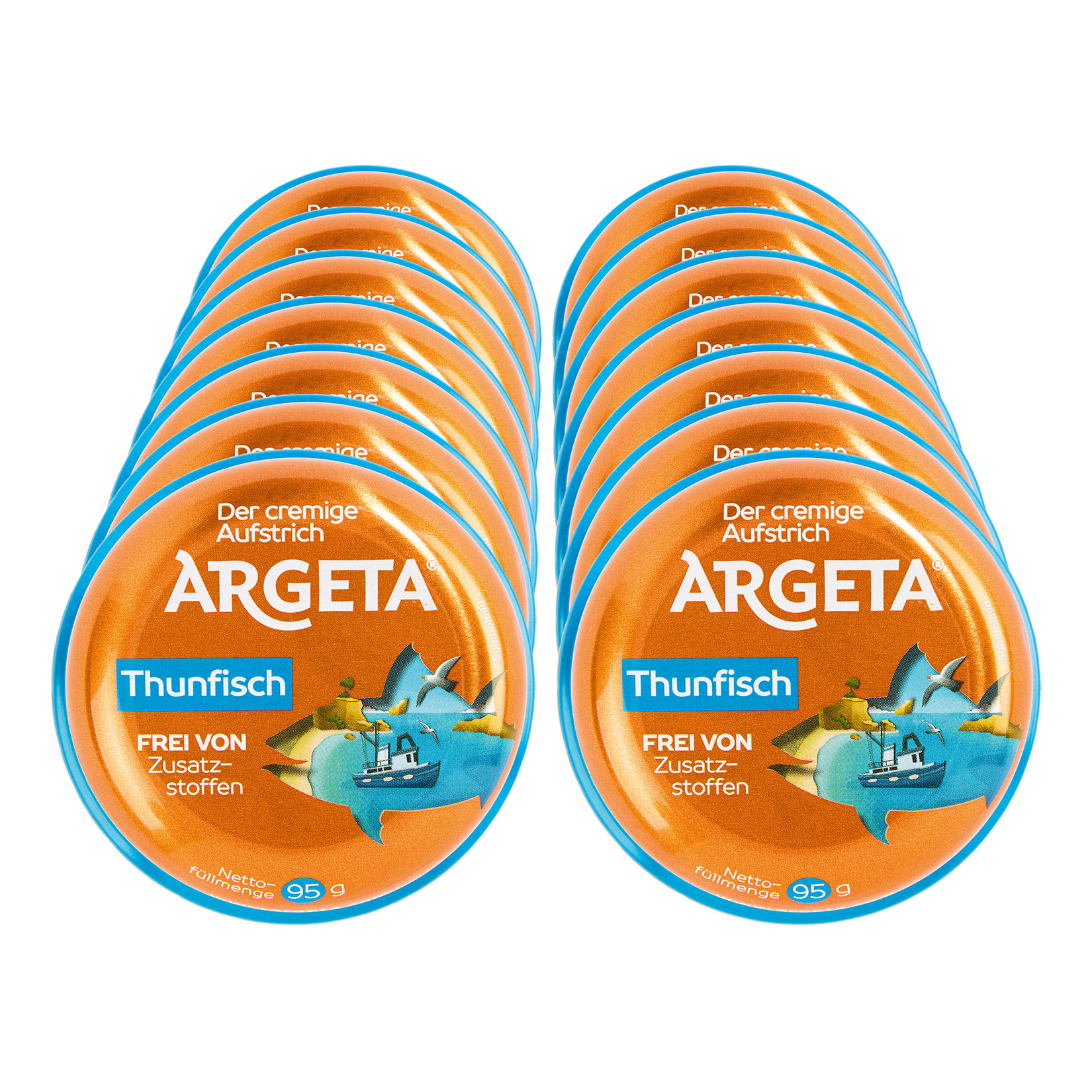 Argeta Aufstrich Thunfisch 95 g, 14er Pack - Bild 1