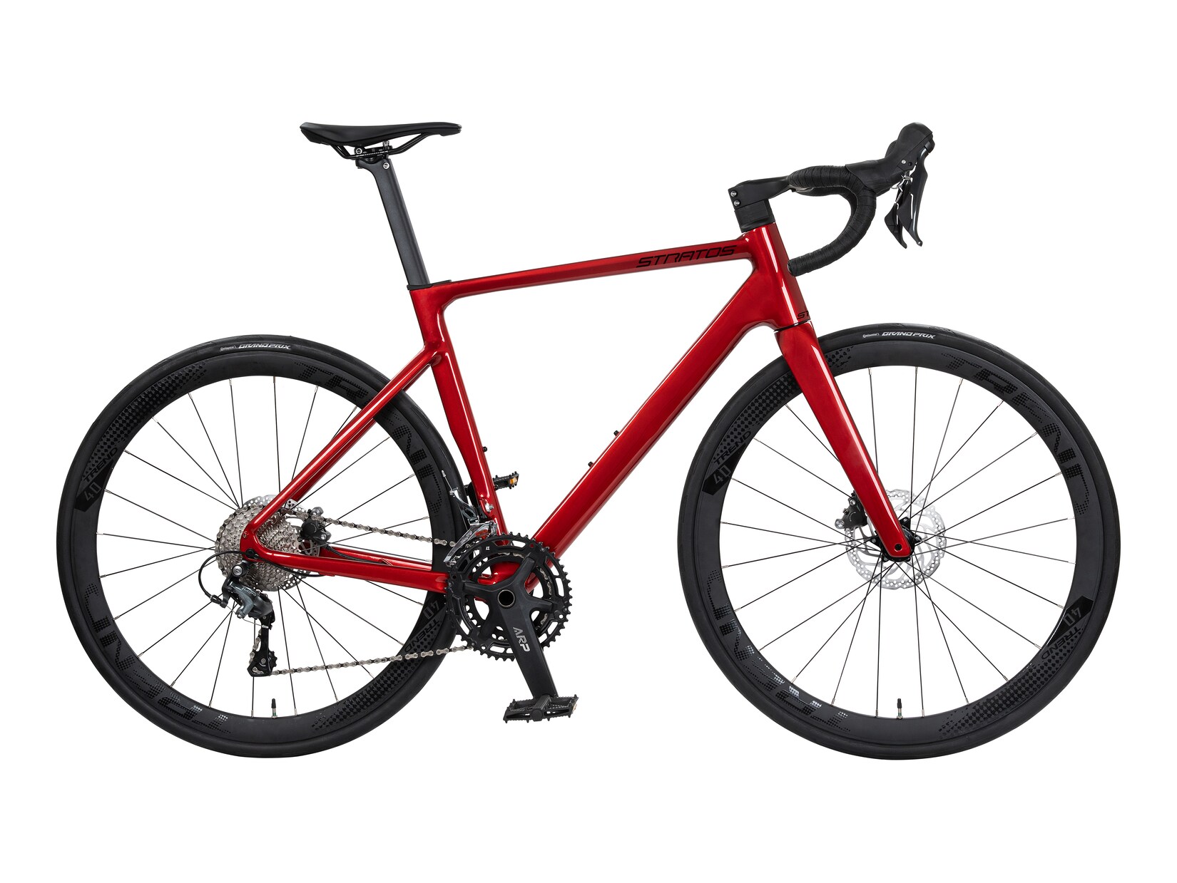 Stratos P1 Rennrad RH 45 cm, Lightning Red Metallic
