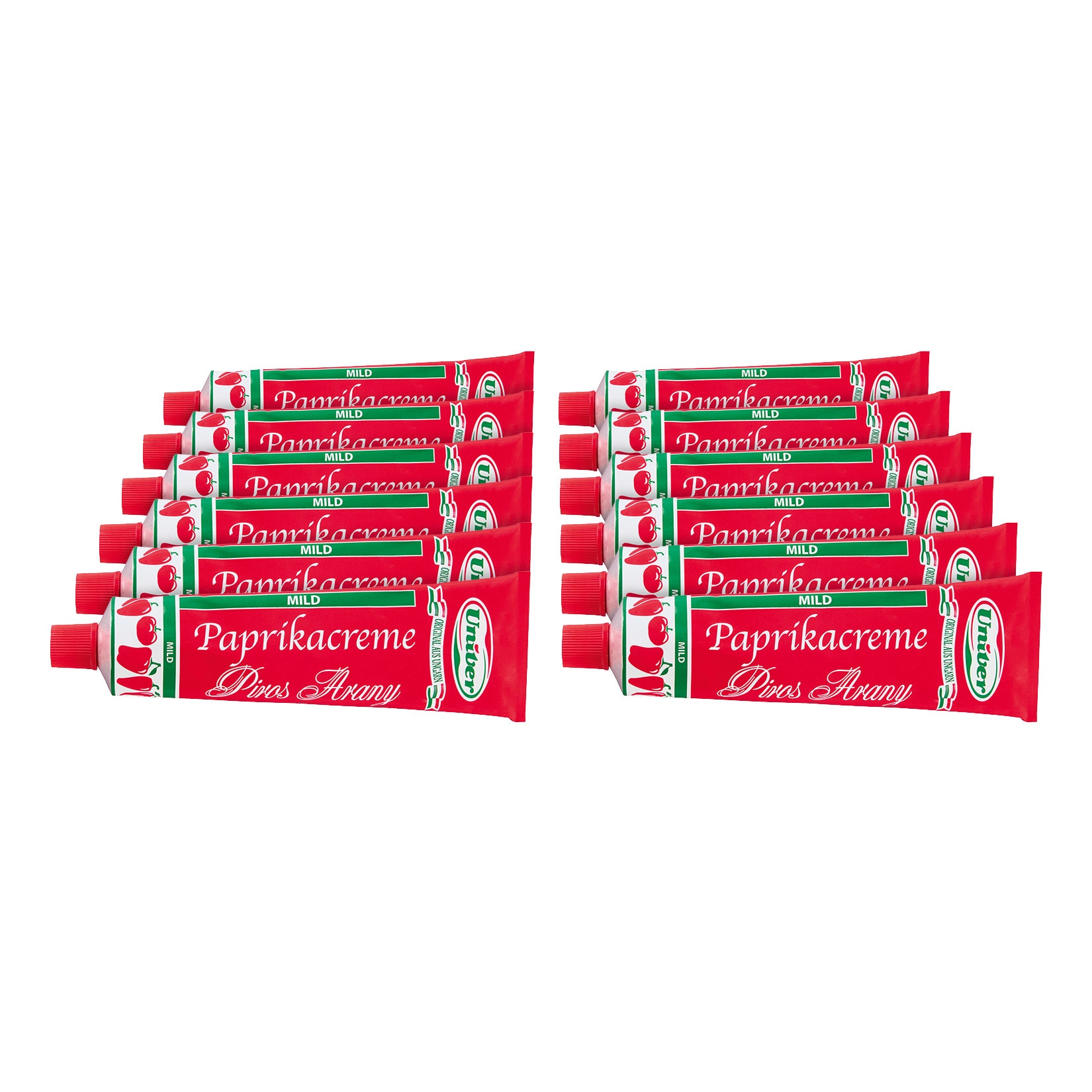 Univer Paprikacreme mild 160g, 12er Pack - Bild 1