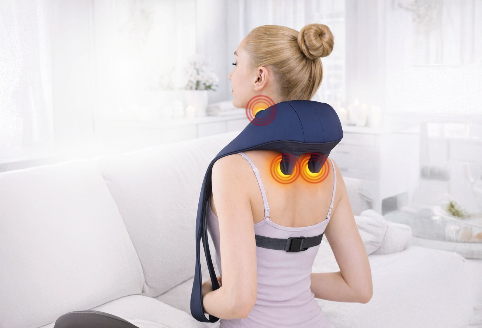 Teleshop Vital-Massager blau