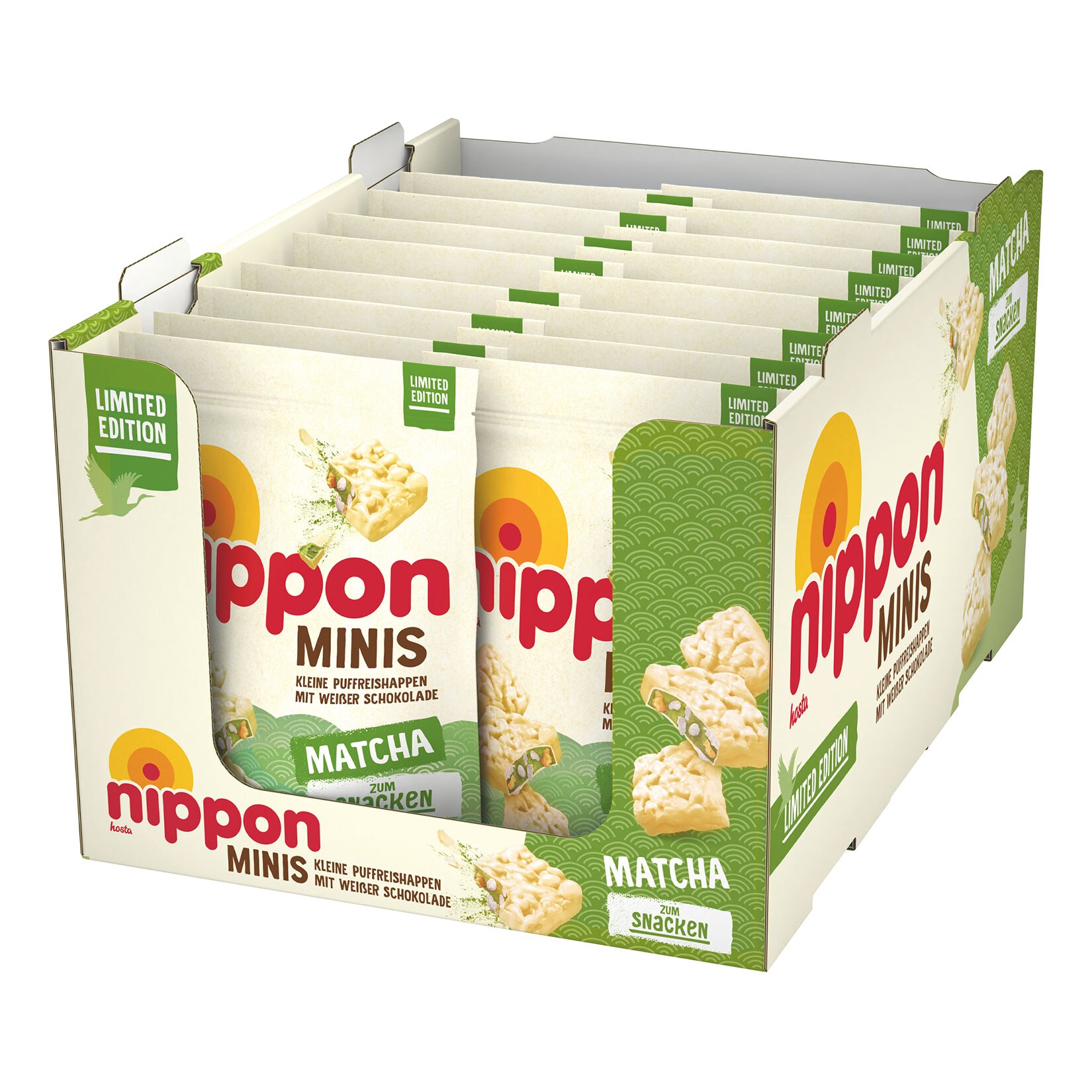 Hosta Nippon Minis Matcha 125 g, 16er Pack - Bild 1