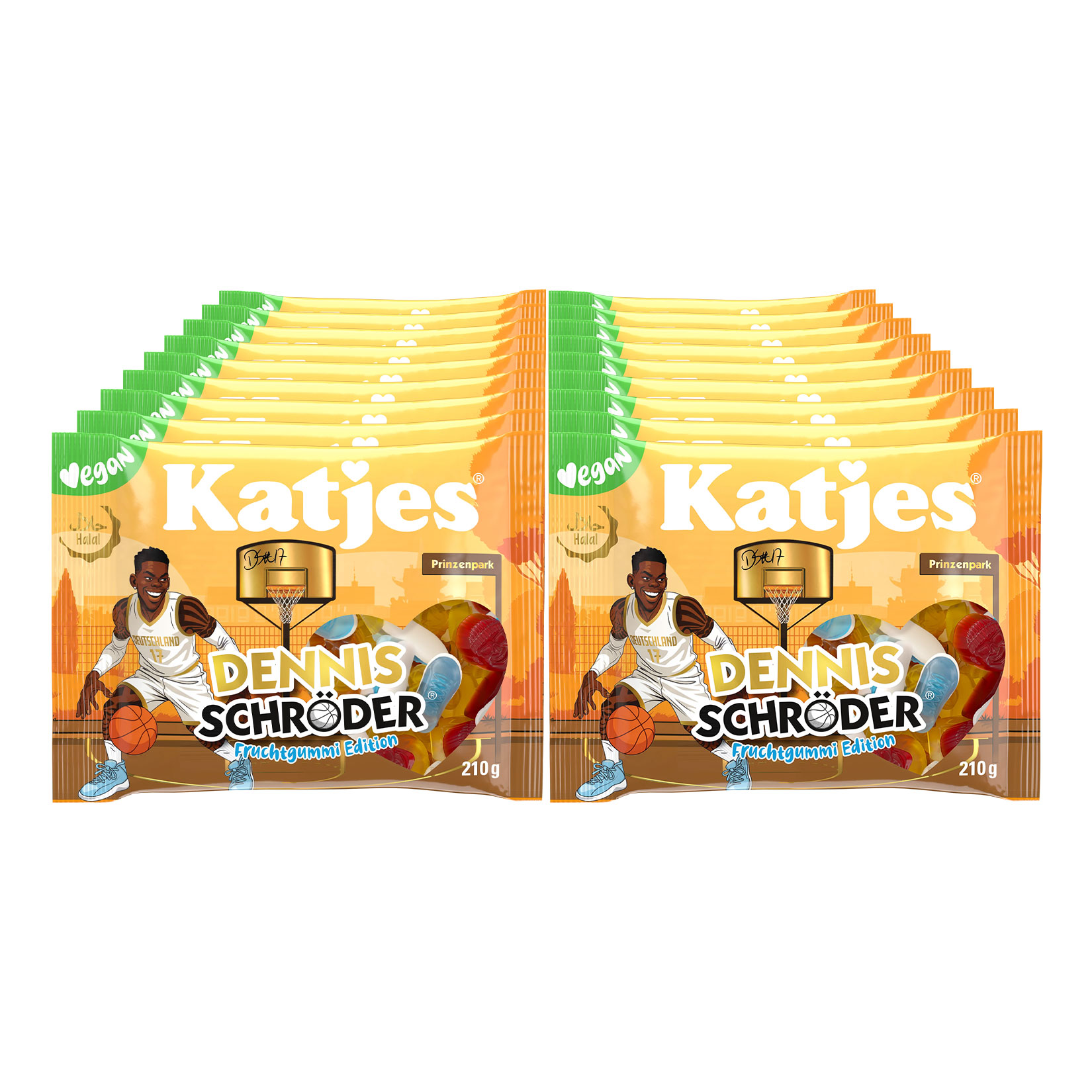 Katjes Dennis Schr&ouml;der Edition 210 g, 18er Pack - Bild 1