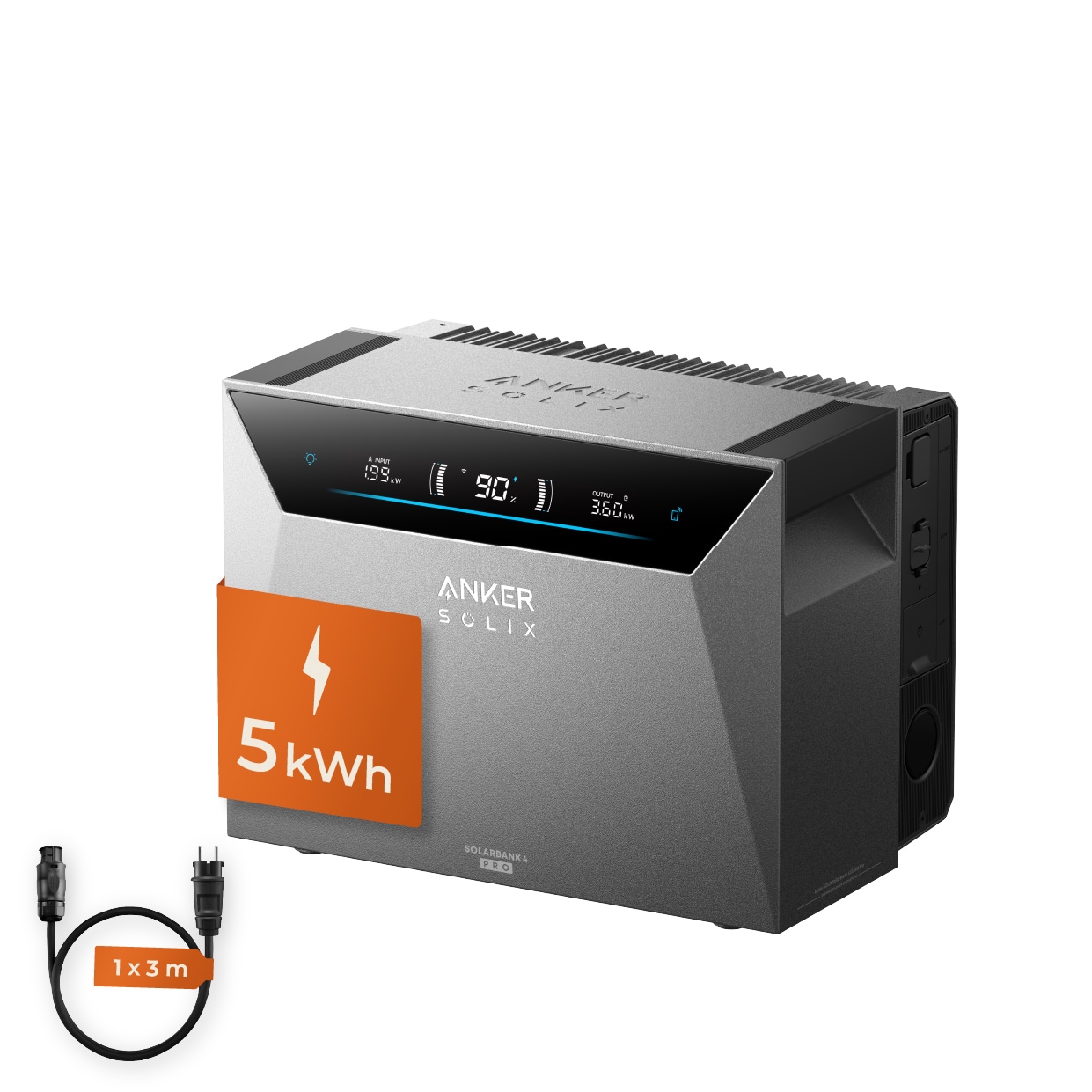 Anker SOLIX Solarbank 4 E5000 Pro | 5000 Wh Speicher - Bild 1