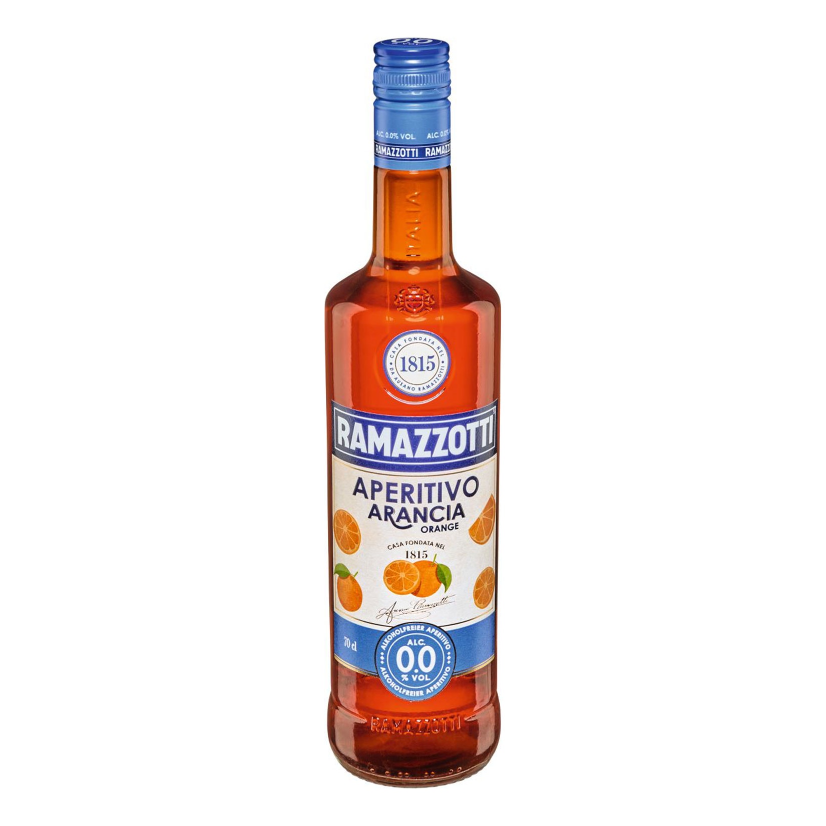 Ramazotti Aperitivo Arancia alkoholfreil 0,7 Liter - Bild 1