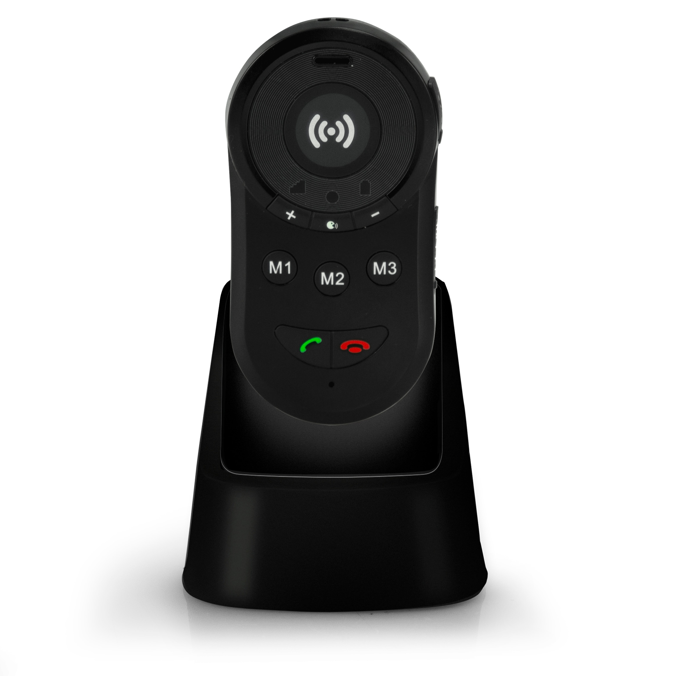 Fysic FXA-100 SOS-Paniktaste mit GPS-Tracker f&uuml;r Senioren Schwarz - Bild 1