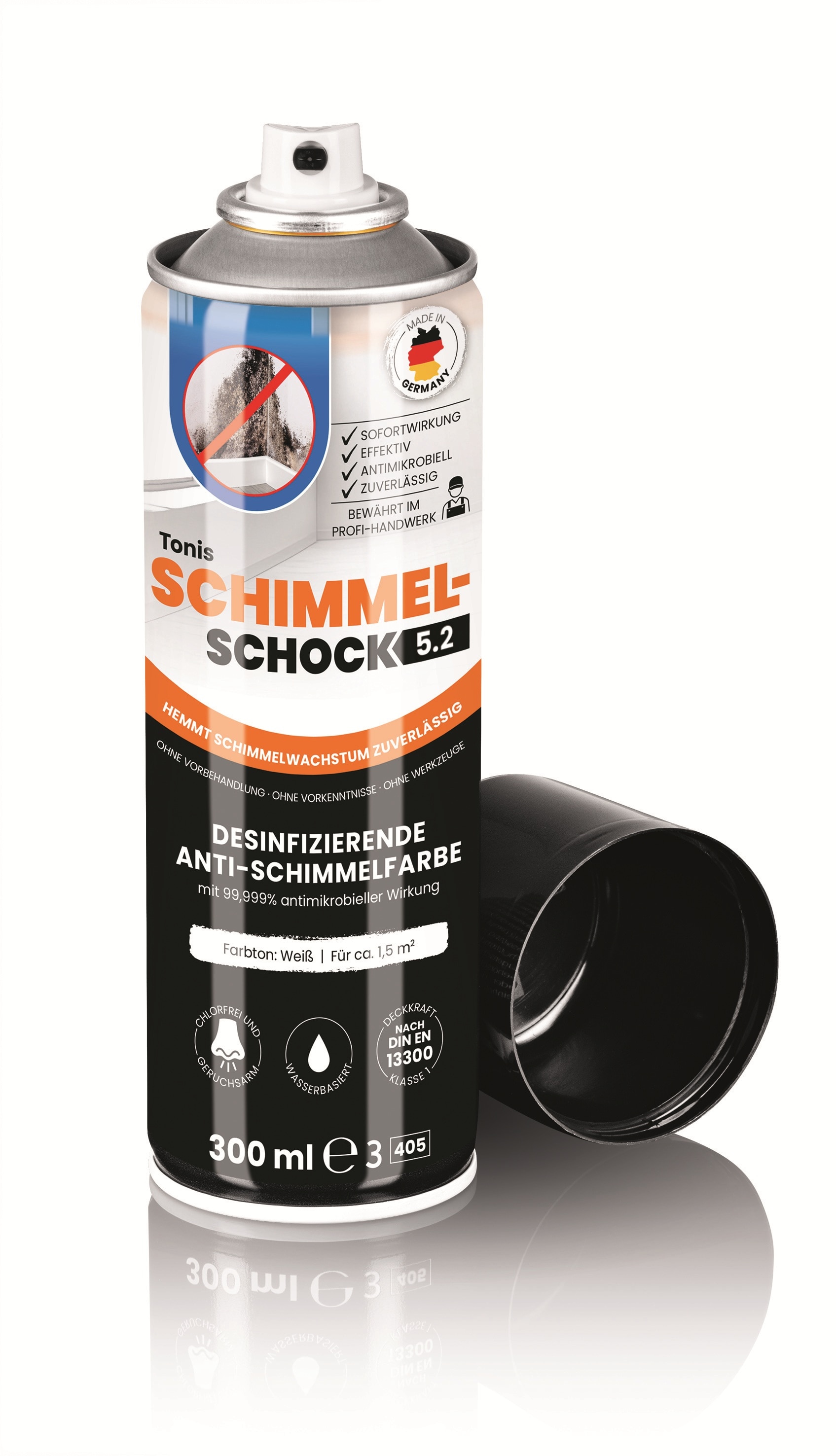 Tonis Schimmelschock Schimmelspray 5.2 300ml wei&szlig; - Bild 1