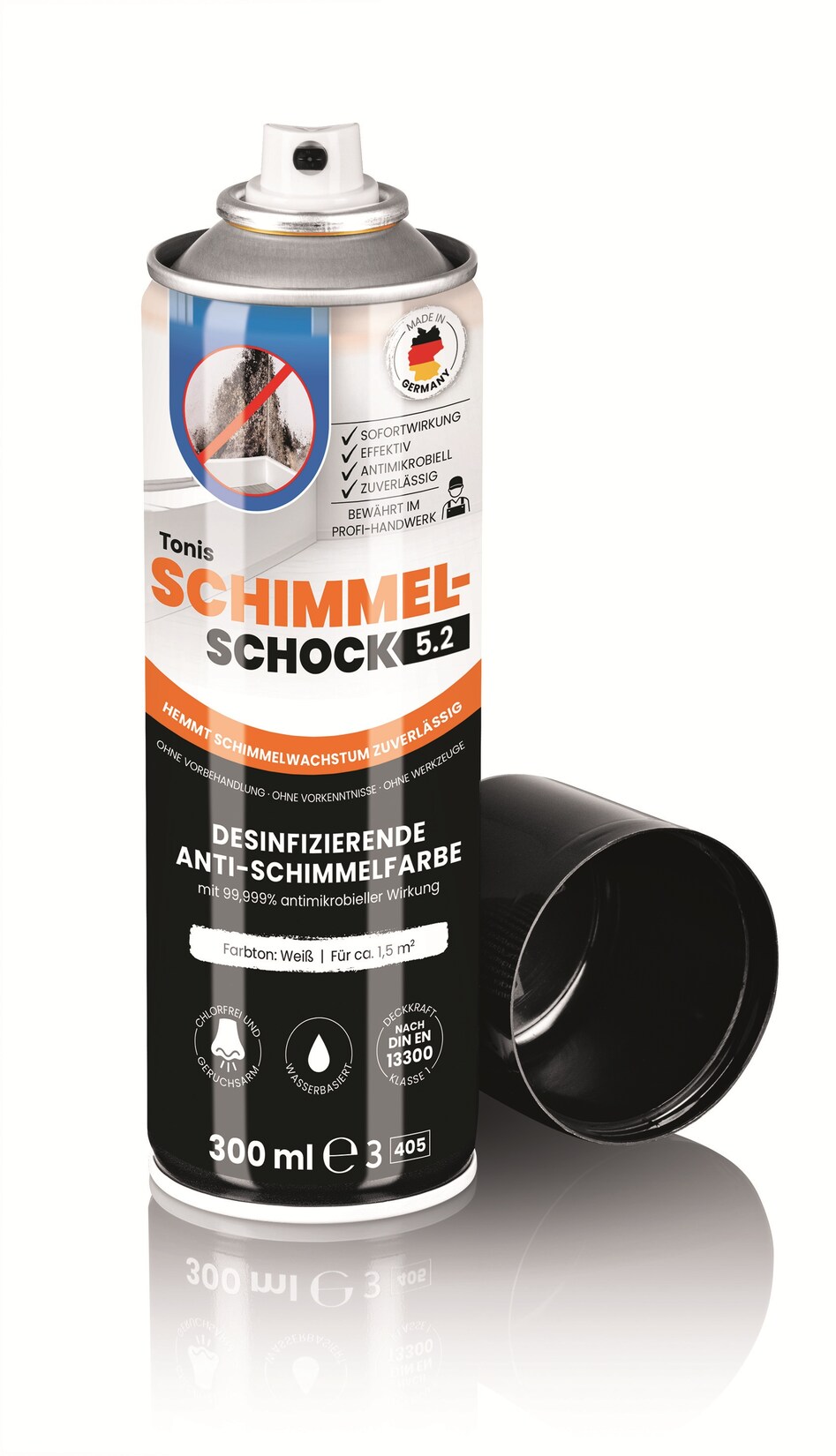 Tonis Schimmelschock Schimmelspray 5.2 300ml weiß