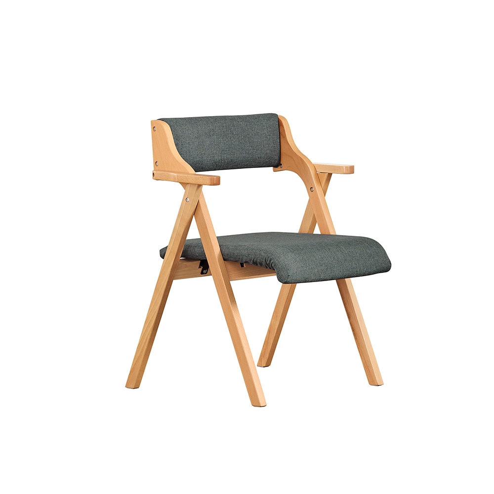 SoBuy Klappstuhl Dunkelgrau 48x56x77,6cm Nordisch - Bild 1