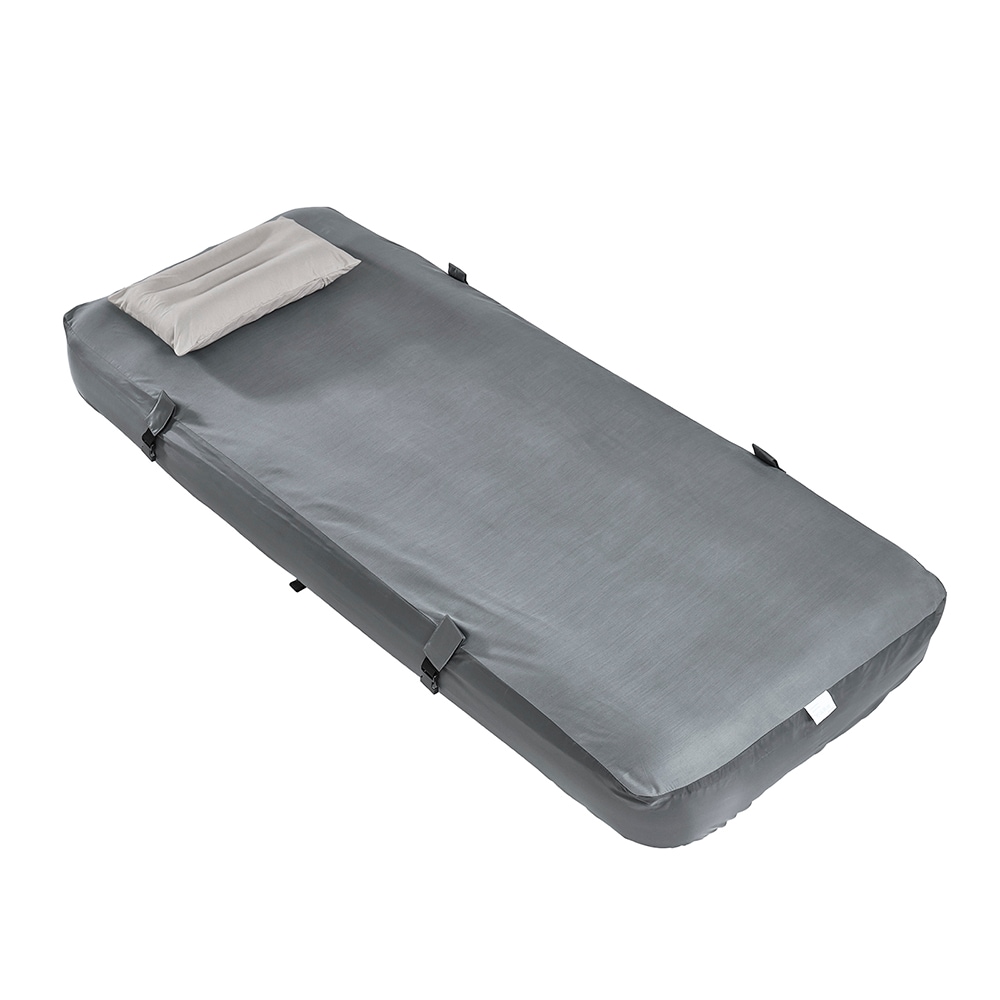 SoBuy Sonnenliege klappbar Grau 191x76x22cm Modern - Bild 1
