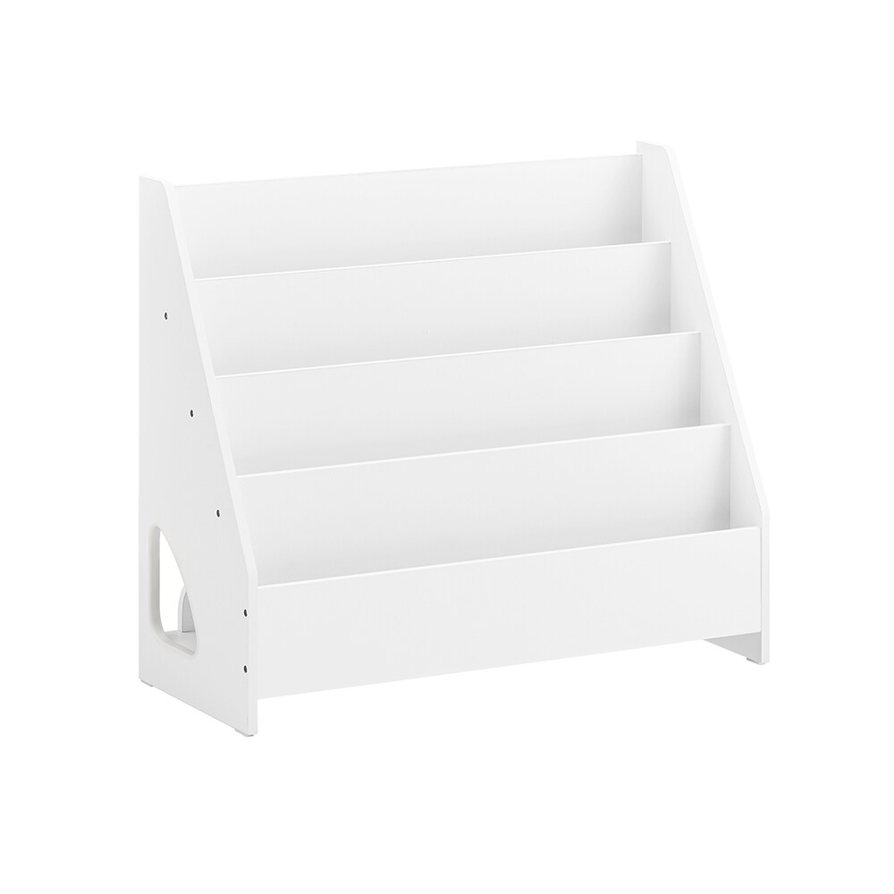 SoBuy Kinderregal 4 Shelfs Weiß 70x30x60cm Modern