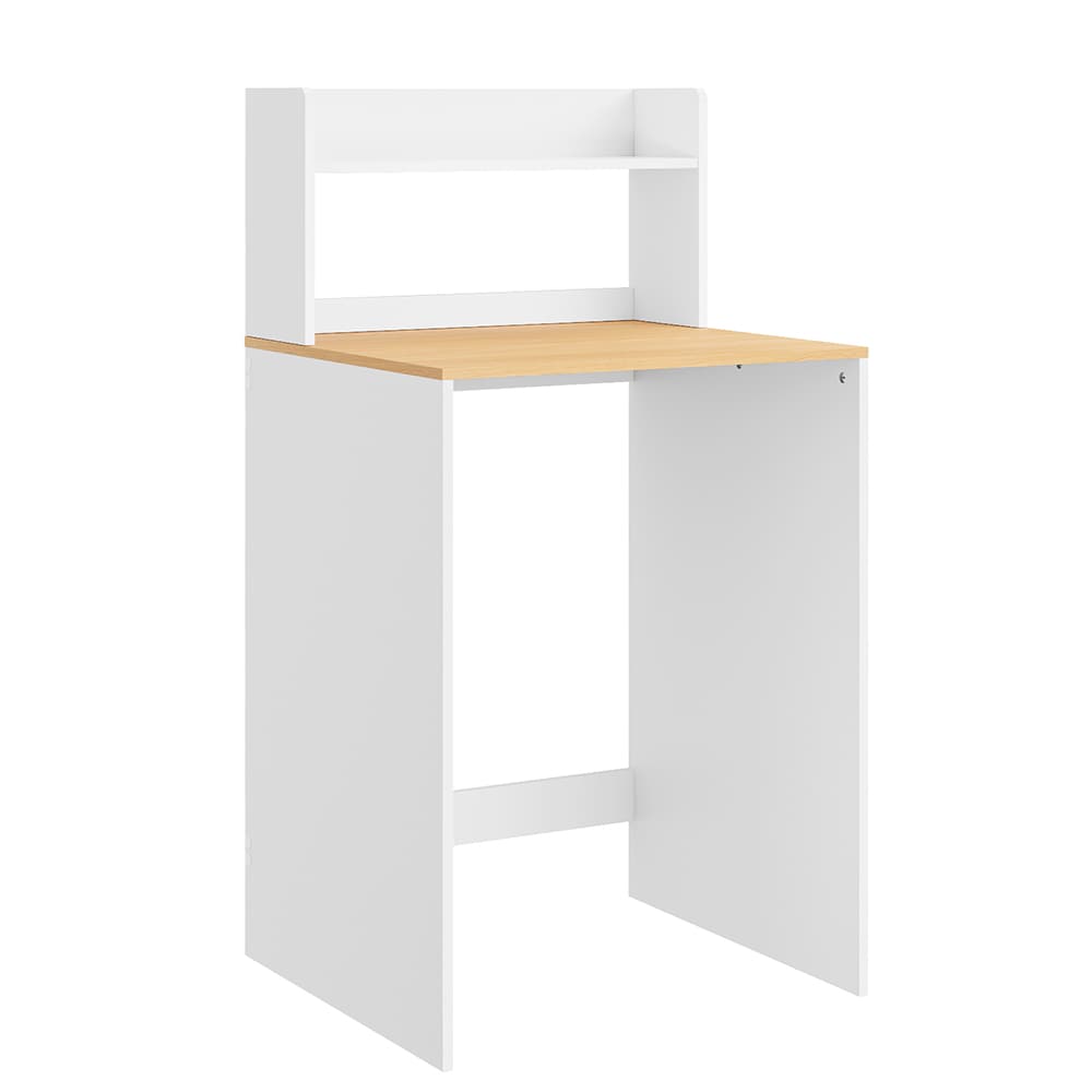 SoBuy W&auml;scheschrank mit 1 Regal Wei&szlig; 65x60x126cm Modern - Bild 1