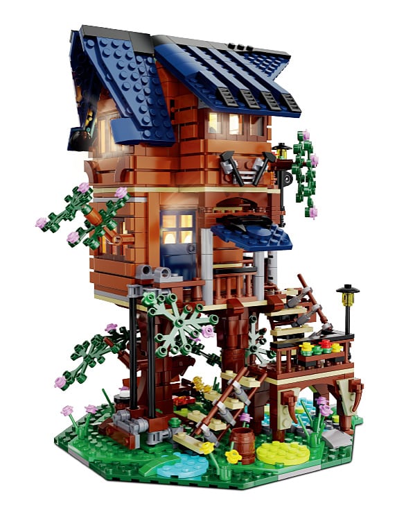 JAMARA-402948 CaDA Baumhaus 4 Jahreszeiten 1:46 Bricks - Bild 1