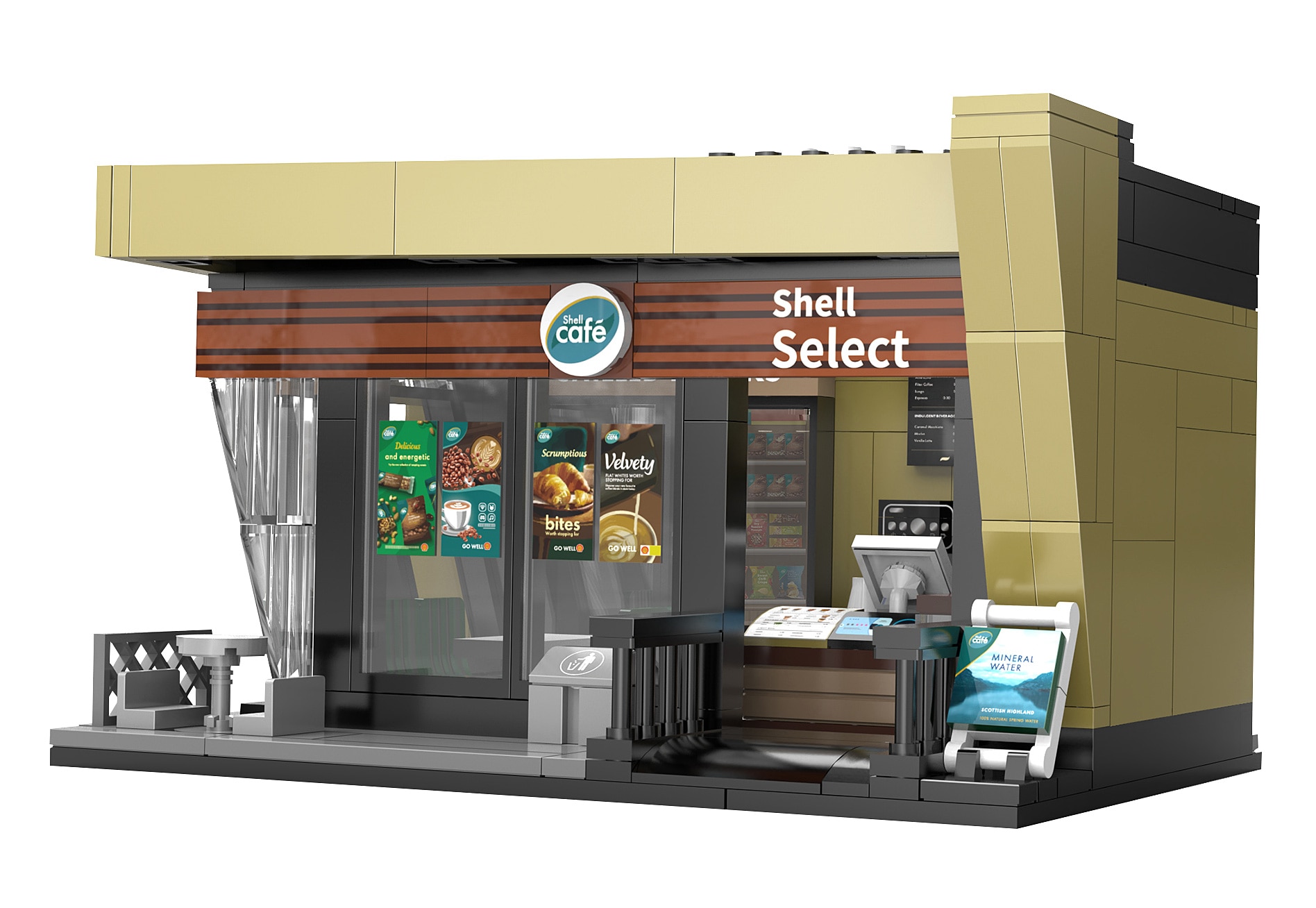 JAMARA-402938 CaDA Shell Select Caf&eacute; 1:30 Bricks - Bild 1