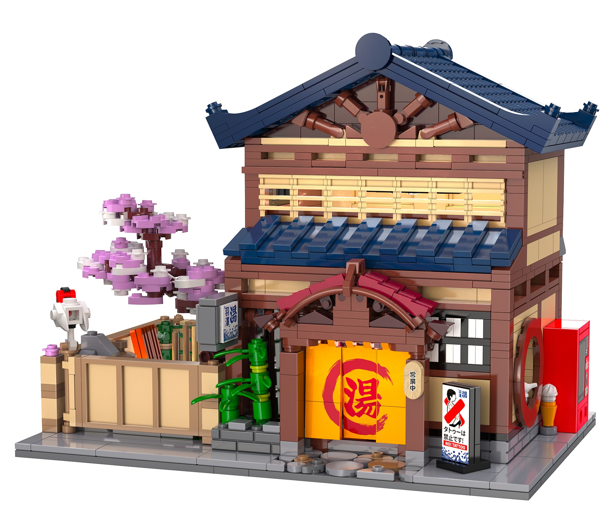 JAMARA-402941 CaDA Japanisches Bad 1:30 Bricks - Bild 1