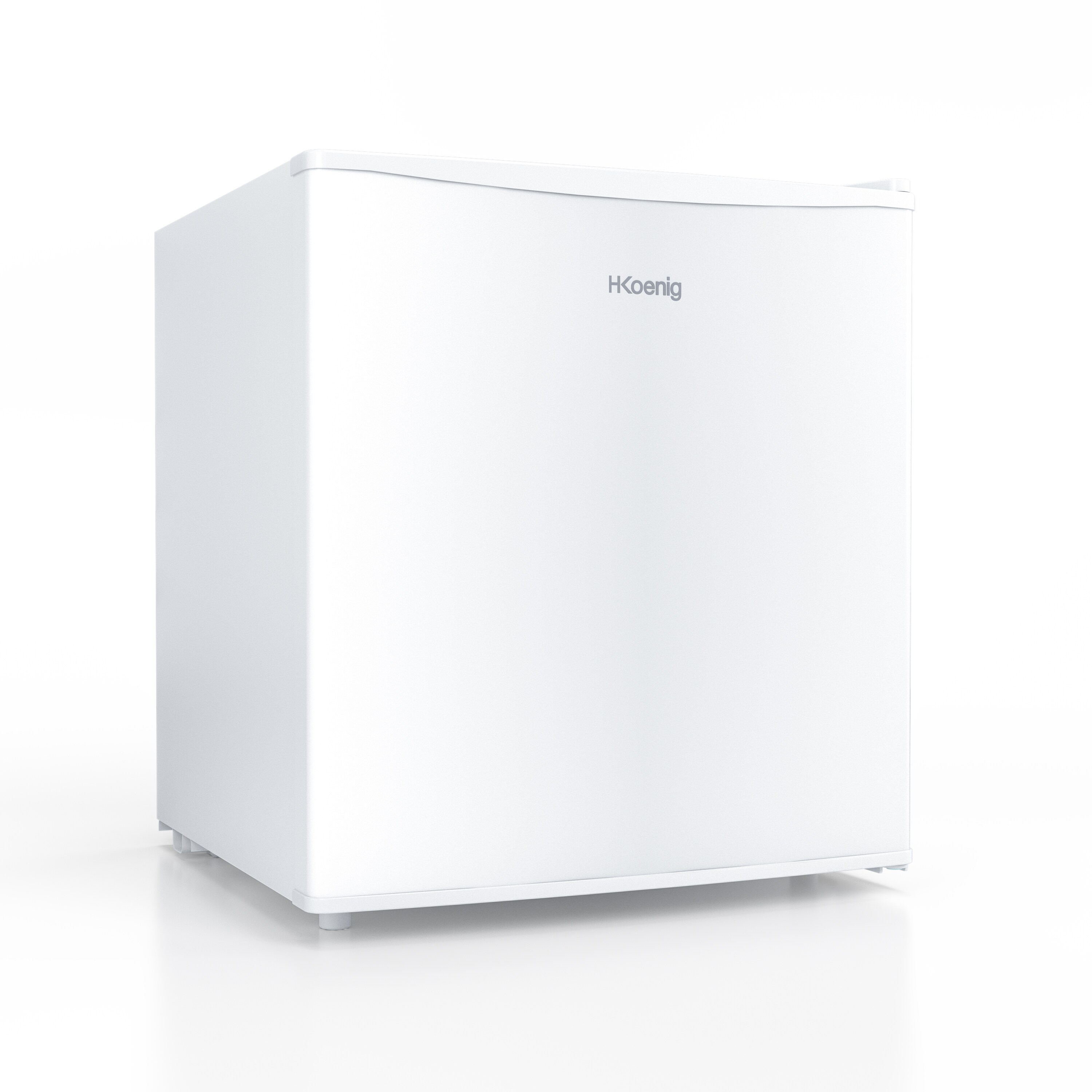 H.Koenig Mini-Kühlschrank FGX480 / 45 L / kleine kompakte Größe 51cm / leise / 4L Eisfach/verstellbares Thermostat