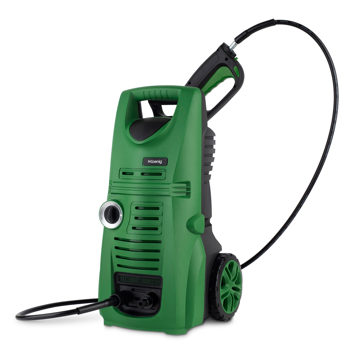 H.Koenig HWP5 Hochdruckreiniger, Gr&uuml;n und schwarz, 1700 W - Bild 1