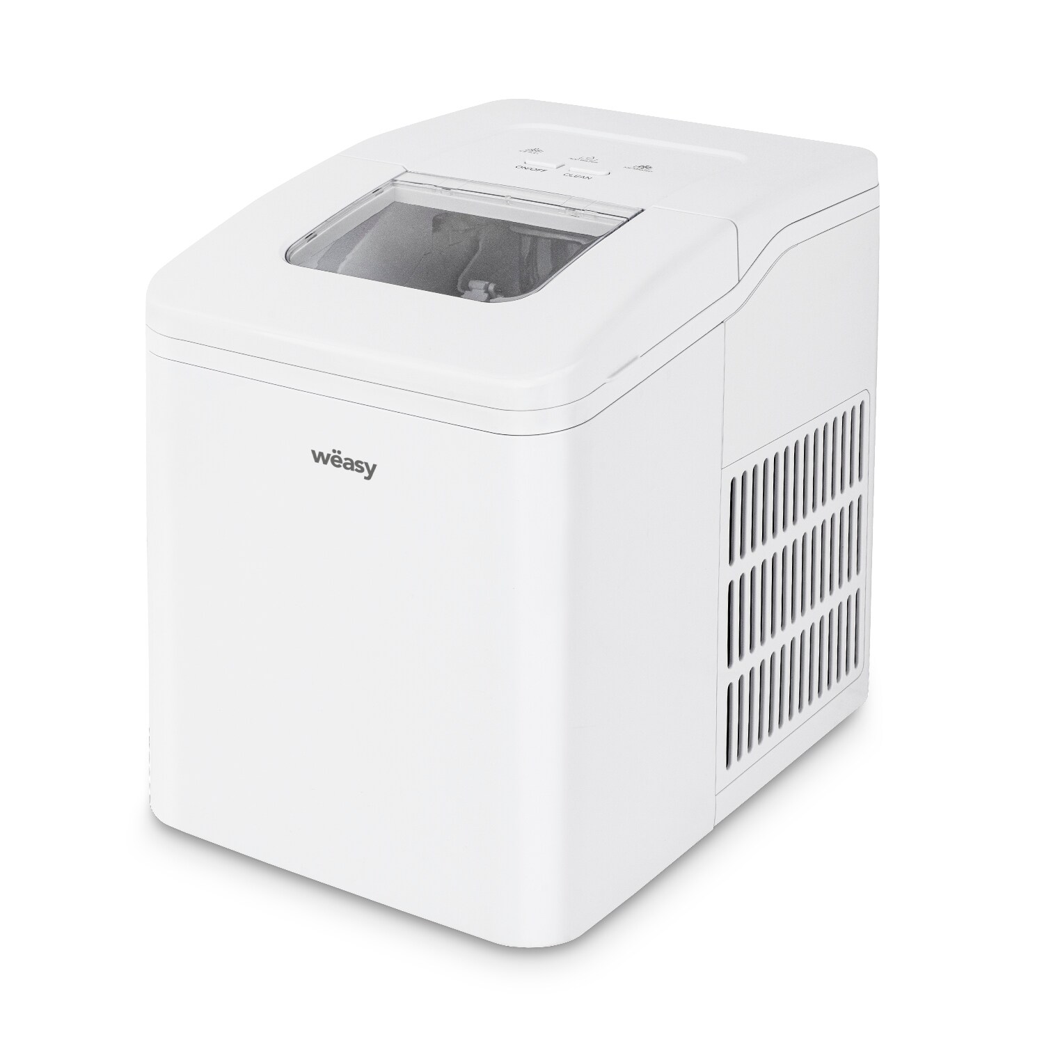 Weasy IGLOO8 Eiswürfelmaschine, 12kg in 24h, ohne Installation, leise, 1,5L, schnelle Eiswürfelbereit in 9min
