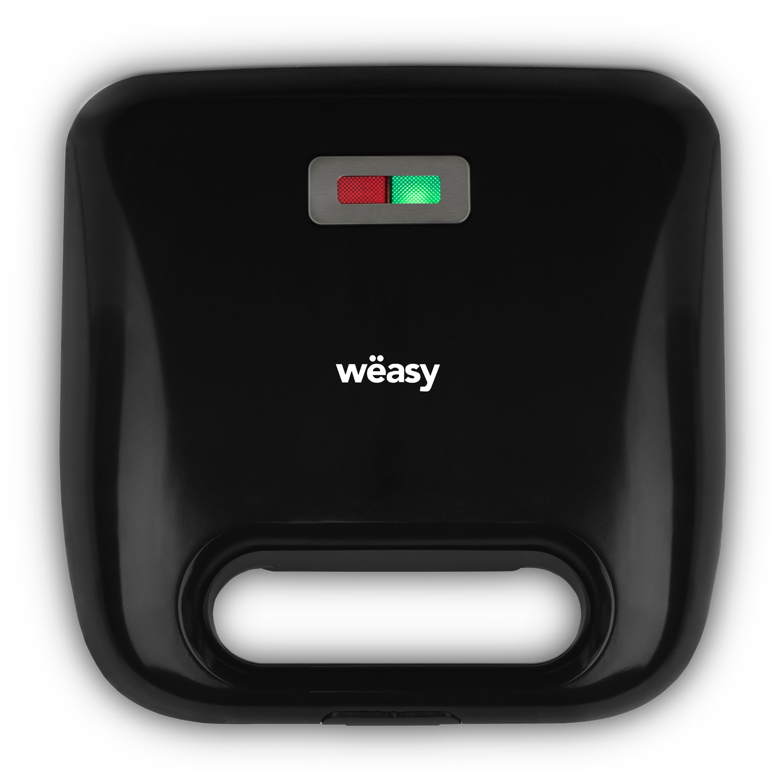 Weasy Sandwichmaker 4 in 1 JOY600 / 750 W / Sandwich, Waffel, Grill und Donuts / &Uuml;berhitzungsschutz / schwarz - Bild 1