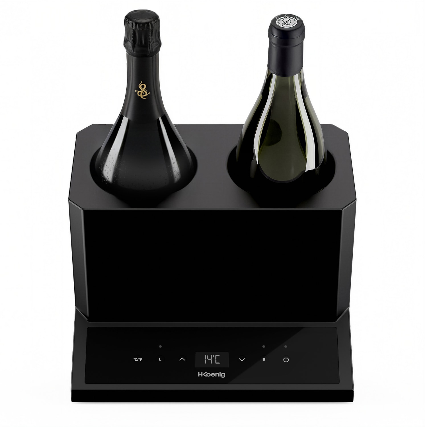 H.Koenig Weink&uuml;hler LVX28, Wei&szlig;wein, Rotwein, Ros&eacute;, Champagner, bis zu 9 cm Durchmesser, Von 5&deg; bis 18&deg; Celsius - Bild 1