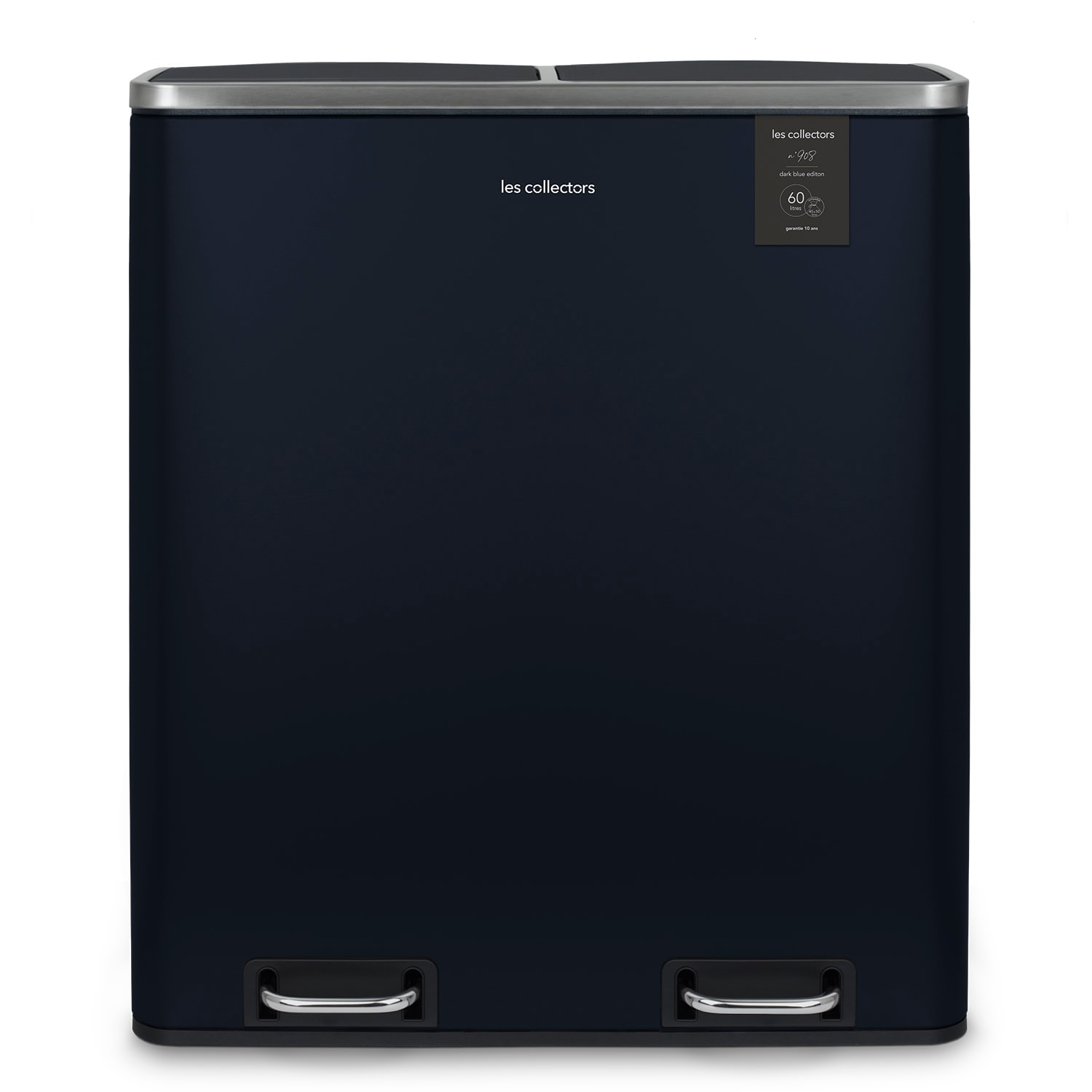 Les Collectors N°908 Mülleimer, Mülleimer, 2 Körbe, 30 l, Schwarz (30 l, Dunkelblau)