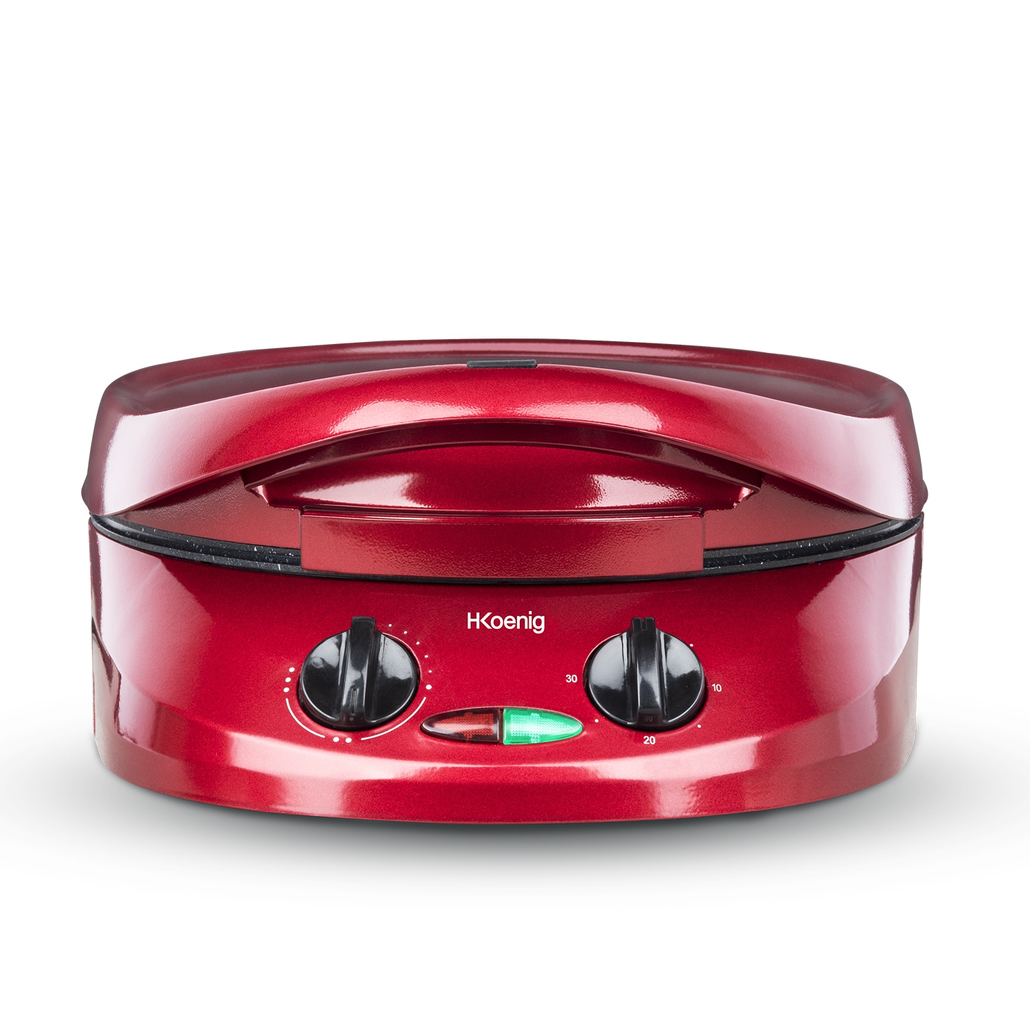 H.Koenig TRT180 Multifunktionsb&auml;cker / Kuchenbackfunktion / Antihaft-Beschichtung / 1800 W / rot - Bild 1