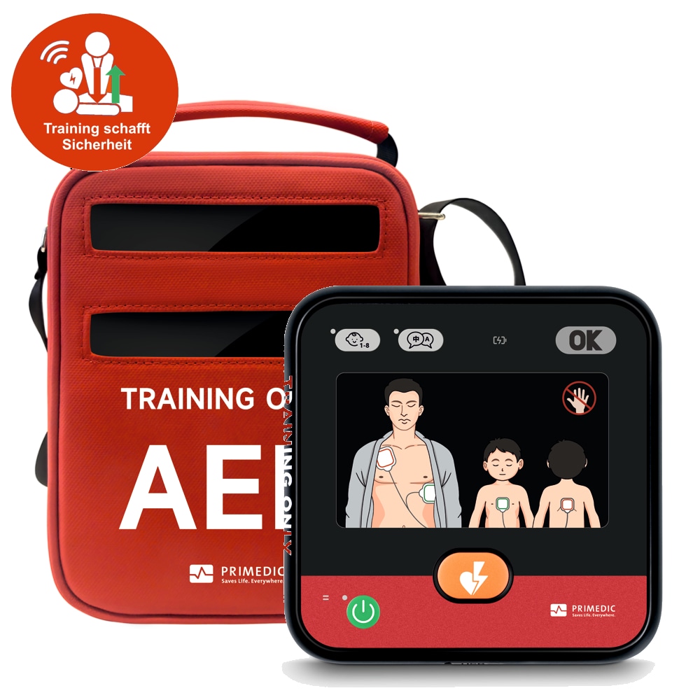 myPAD Trainings-Defibrillator (AED) im Set mit LED-Anzeige - Bild 1