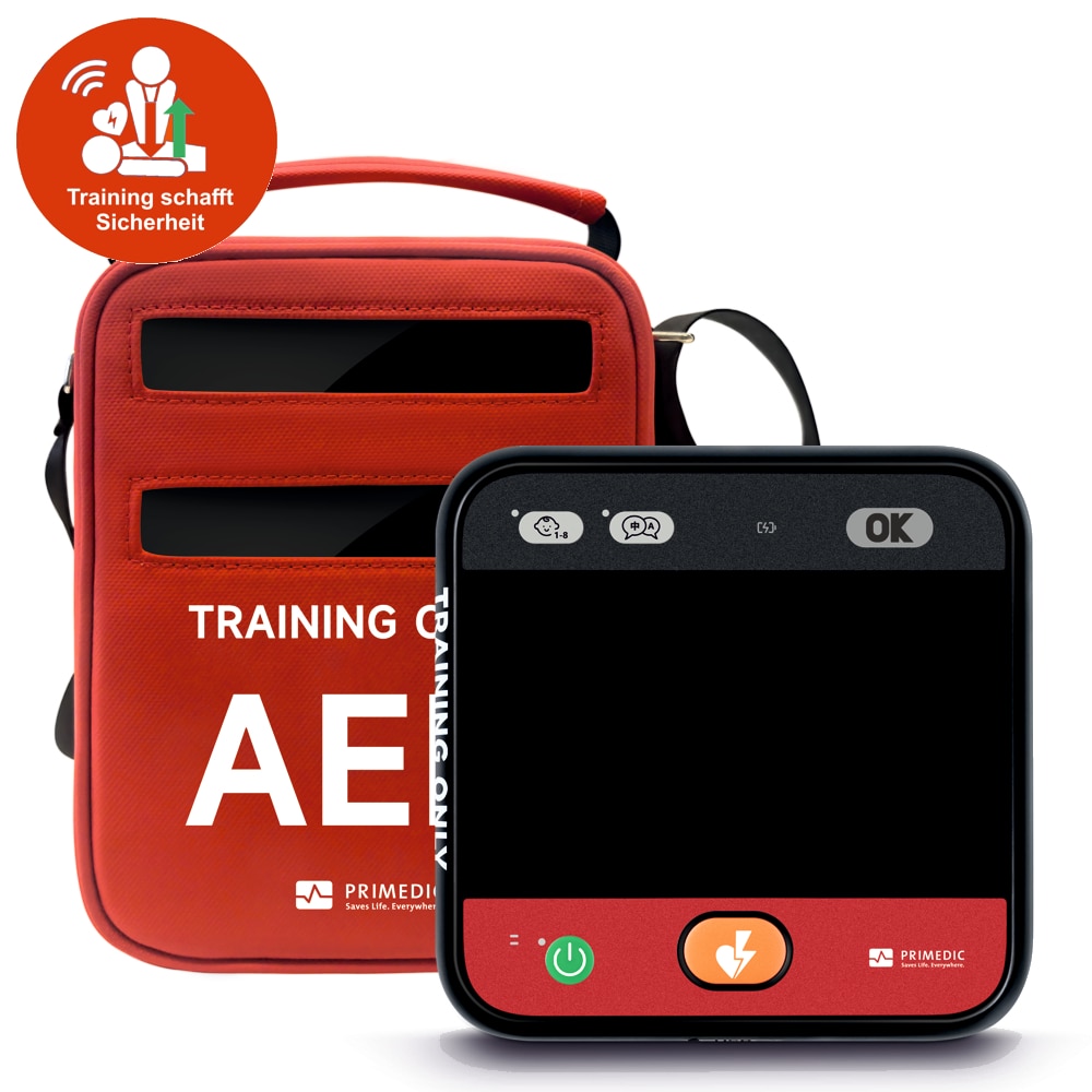 myPAD Trainings-Defibrillator (AED) im Set mit LCD-Farbbildschirm - Bild 1