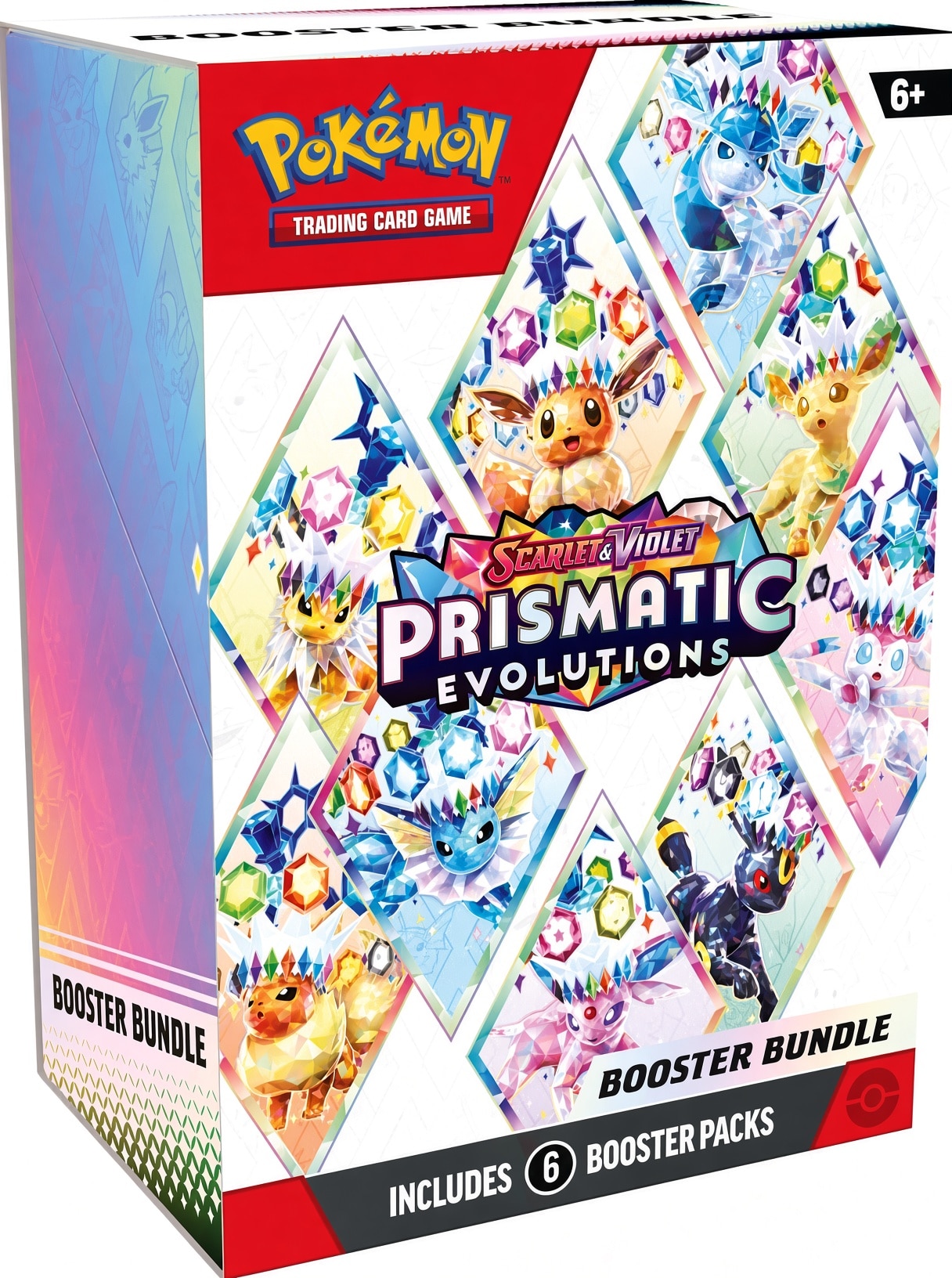 Pok&eacute;mon TCG &bdquo;Scarlet & Violet - Prismatic Evolutions Booster Bundle&ldquo; - Englische Edition - Bild 1