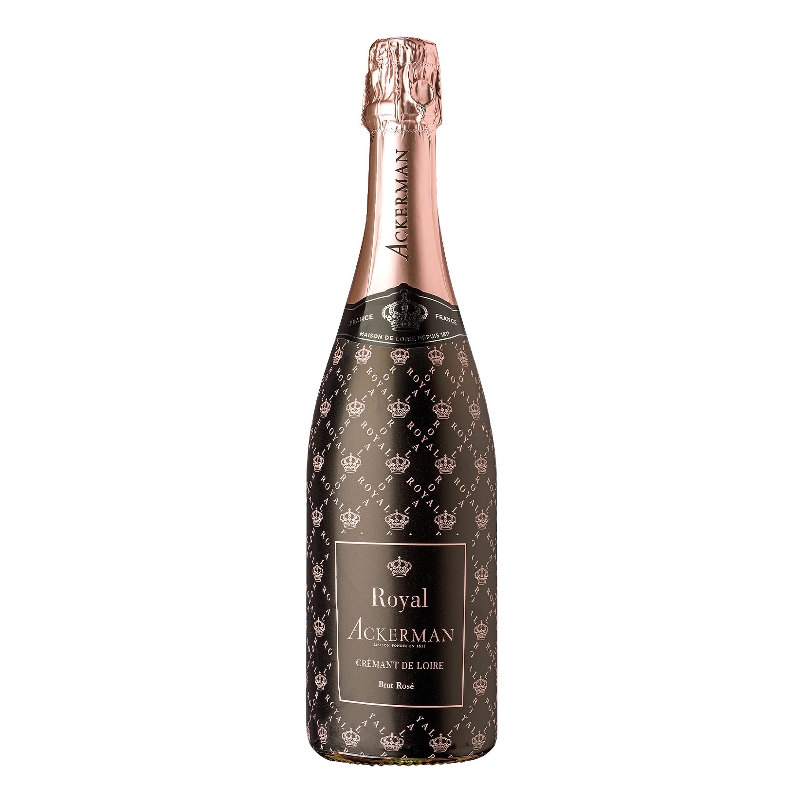 Ackerman Royal Ros&eacute; Brut Cr&eacute;mant de Loire AOP 12,0 % vol 0,75 Liter - Bild 1
