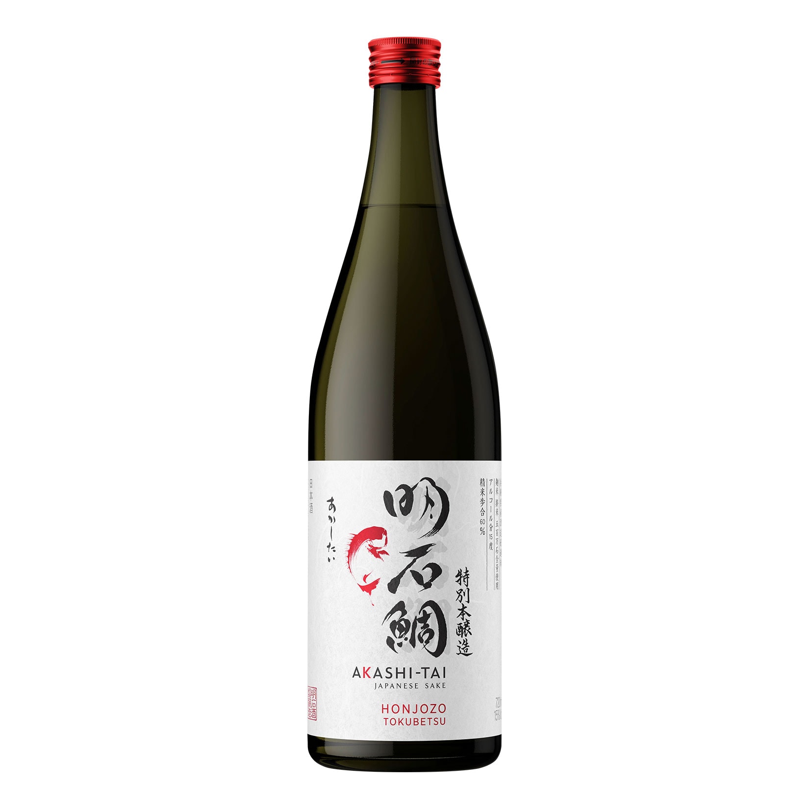 Akashi-Tai Sake Honjozo Tokubetsu - Milling rate 60 % - 15,0 % vol 0,72 Liter - Bild 1