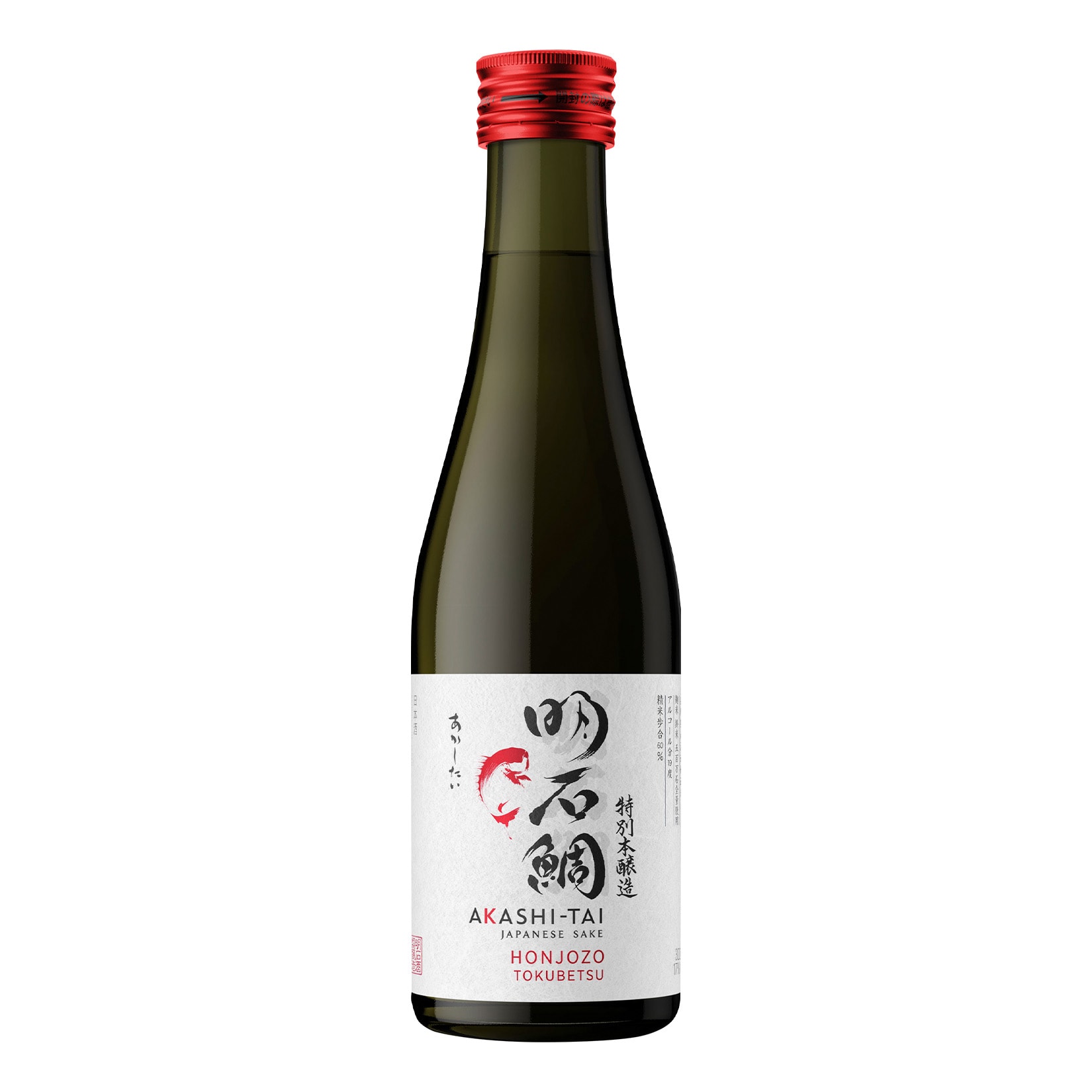 Akashi-Tai Sake Honjozo Tokubetsu - Milling rate 60 % - 15 % vol 0,3 Liter - Bild 1