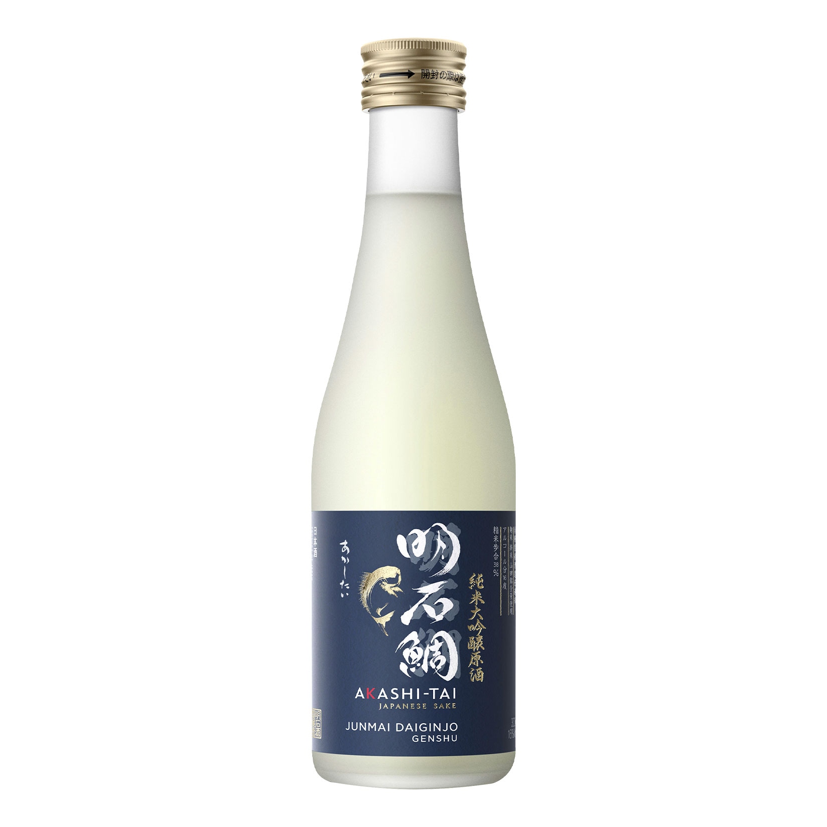Akashi-Tai Sake Sake Junmai Daiginjo Genshu - Milling rate 38% - 16,0 % vol 0,3 Liter - Bild 1