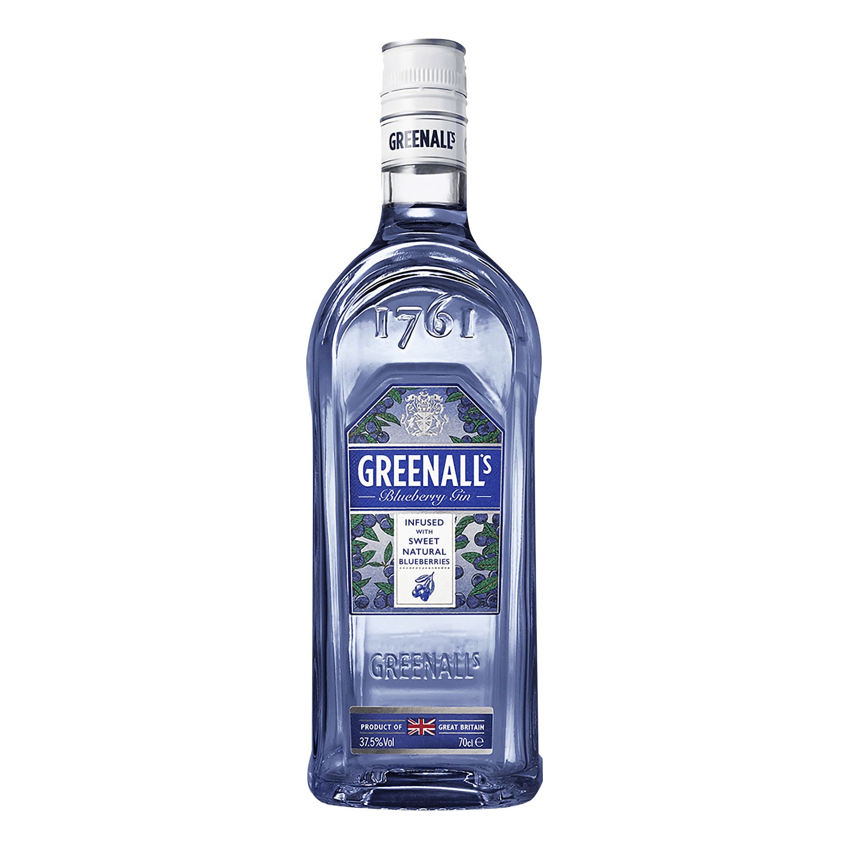 Greenall's Blueberry Gin 37,5 % vol 0,7 Liter - Bild 1
