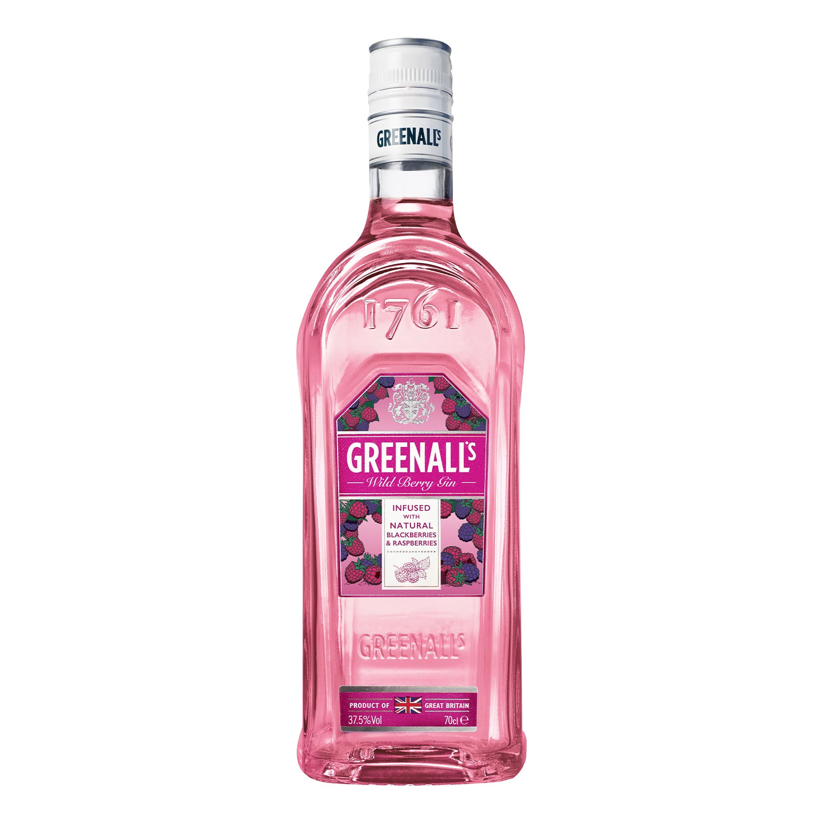 Greenall's Wild Berry Pink Gin 37,5 % vol 0,7 Liter - Bild 1