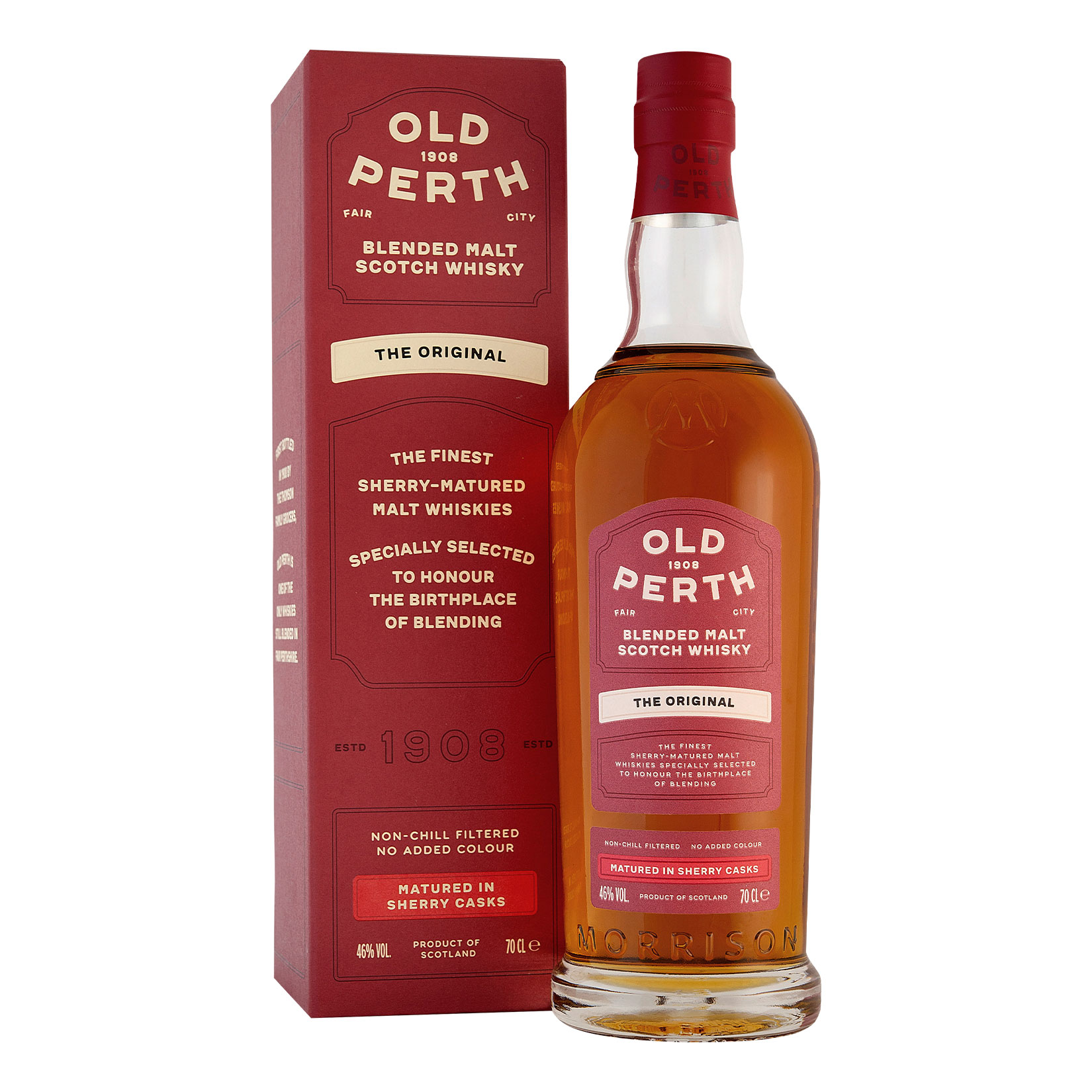 Old Perth Original Blended Malt Scotch Whisky 46 % vol 0,7 Liter - Bild 1
